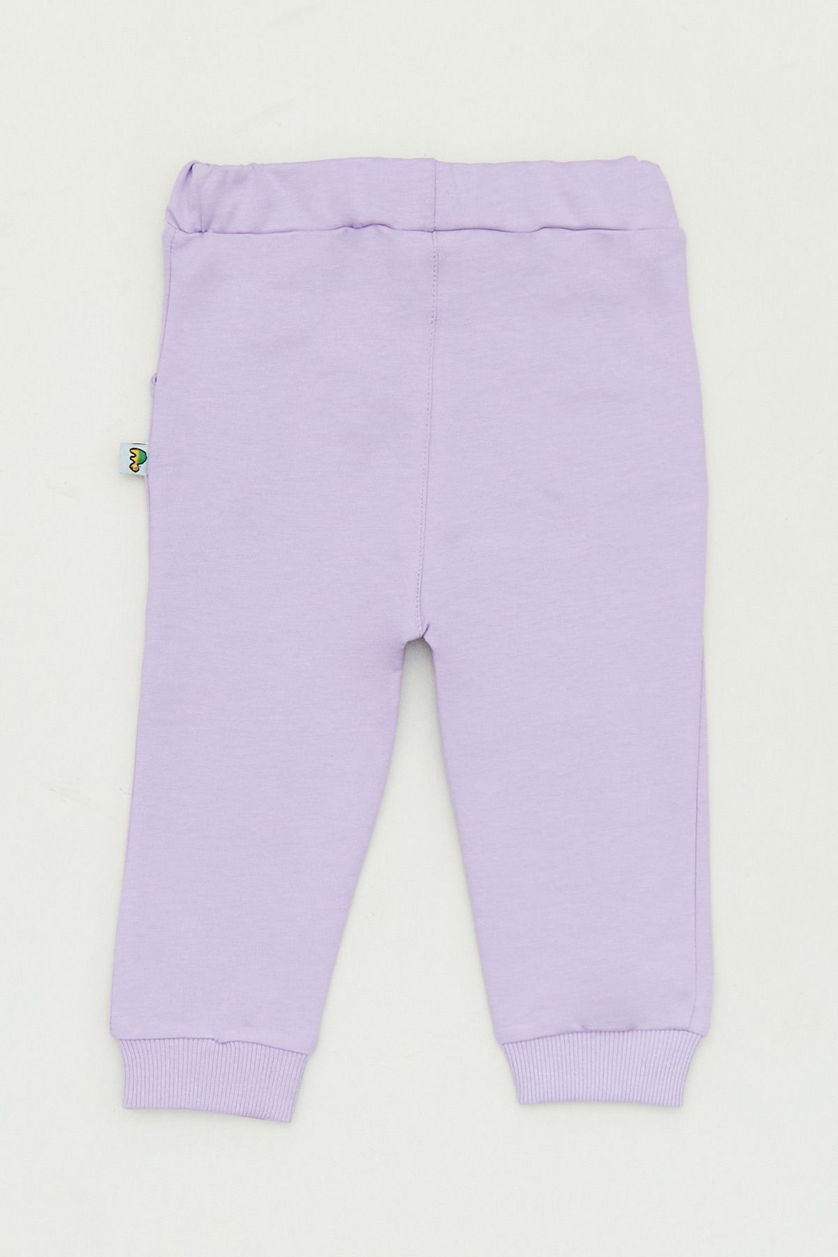 Fulla Moda-Cat Printed Girls' Sweatpants with Elastic Legs 2