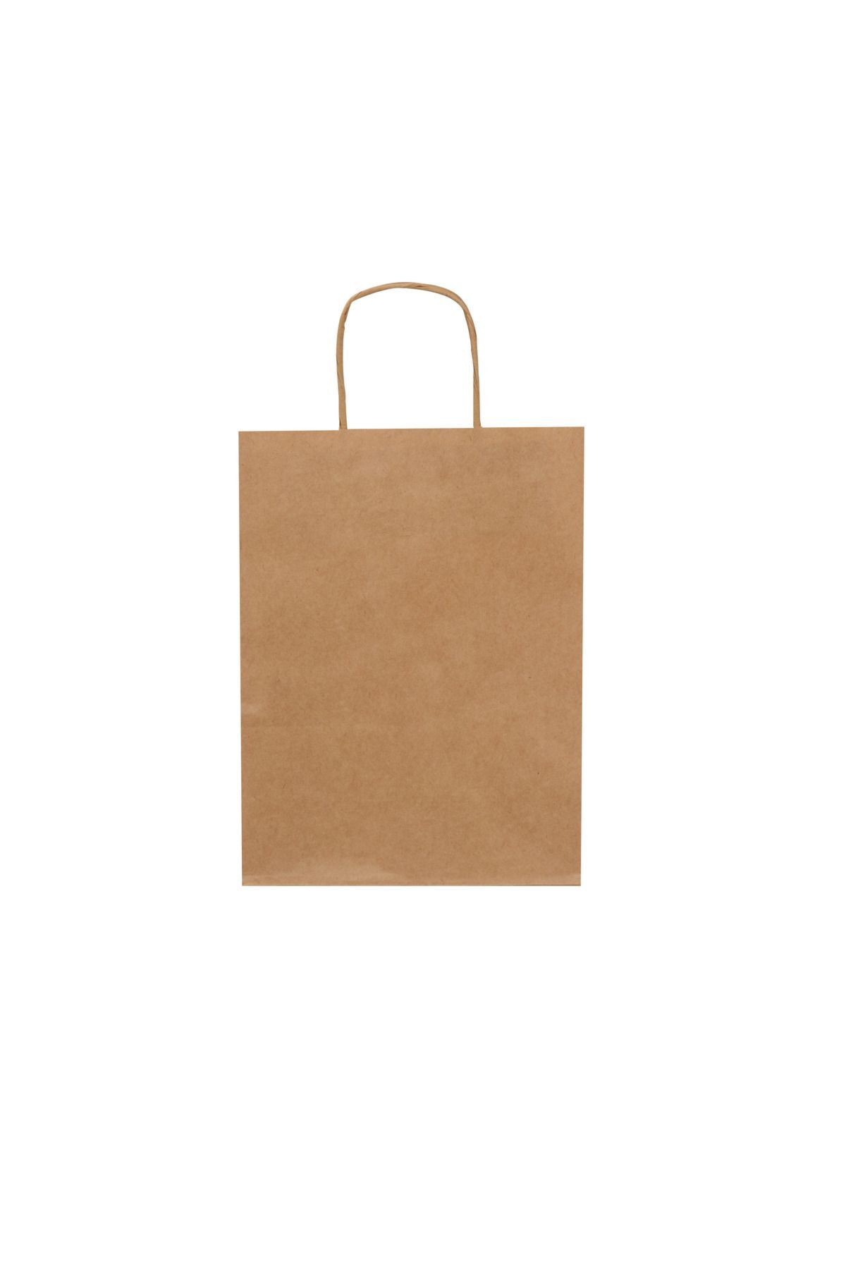 18x8x23-25 Pieces Kraft Bag with Auger Handle