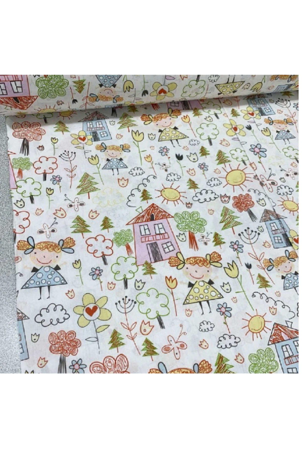 PeriStore Kız Bebek Çocuk Pembeli - 25x25 Cm 20 Parça Kırkyama Patchwork Pamuklu Kumaş Elişi Dikiş Hobi fotoğrafı 3 (önizleme)