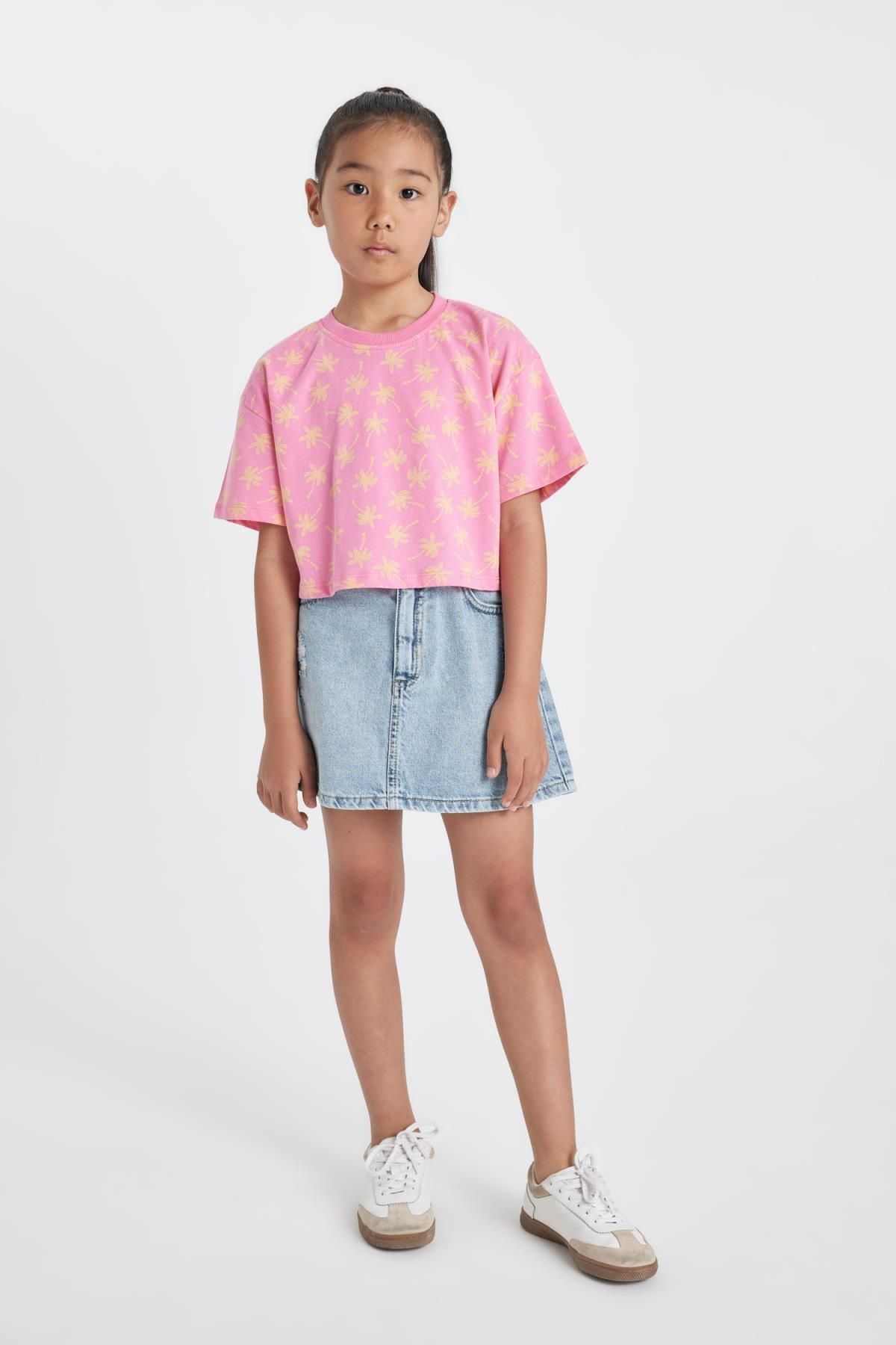 تی شرت دخترانه دفاکتو | D1288A824HS Defacto - Image 2