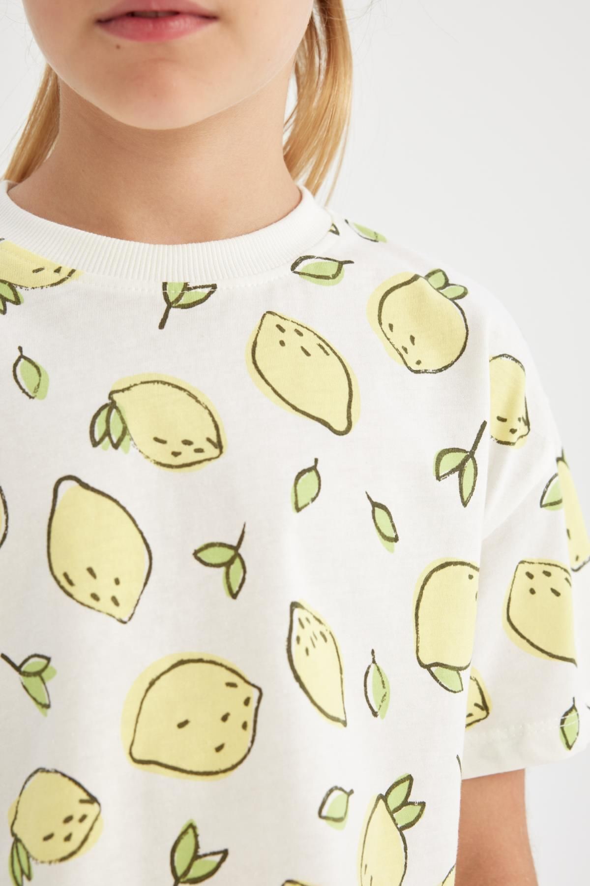 تی شرت دخترانه دفاکتو | D1288A824HS Defacto - Image 5