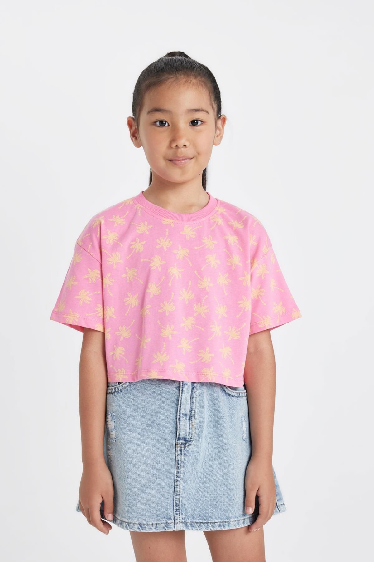 تی شرت دخترانه دفاکتو | D1288A824HS Defacto - Image 3