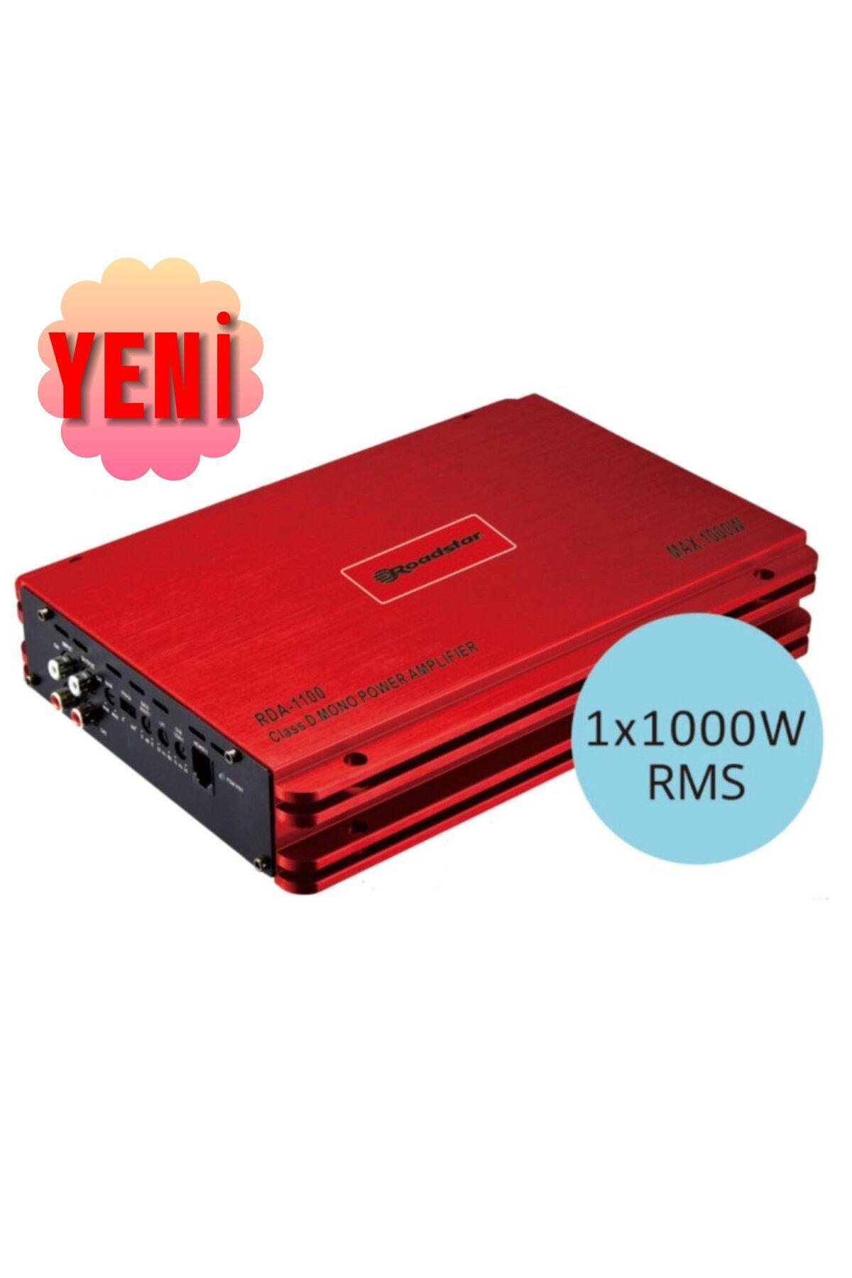 Roadstar Garaj Dünyası Roadstar RDA-1100 D Class Mono Amfi 4 Ohm 360W RMS