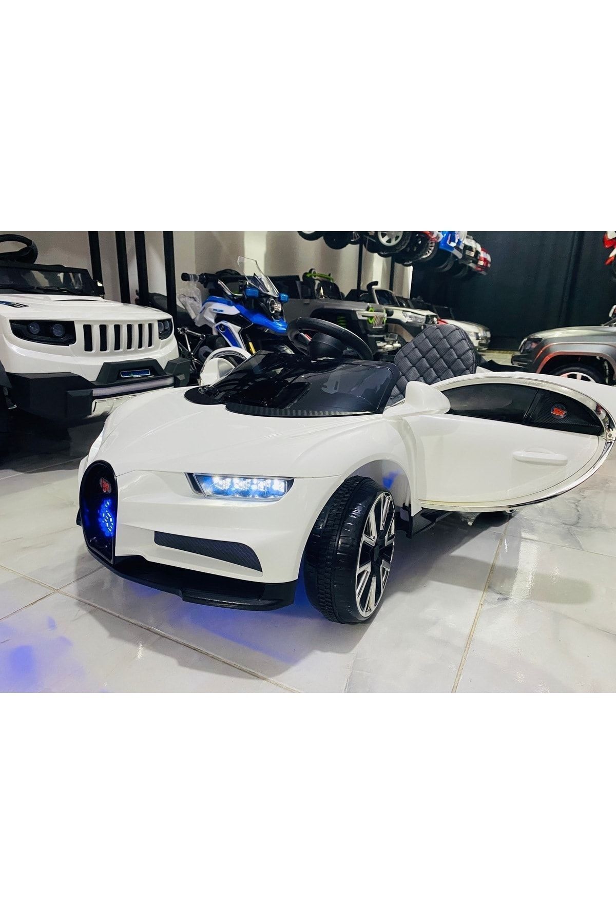 BUGATTI BUGATTİ AKÜLÜ ARABA 12V 0-4 YAŞ