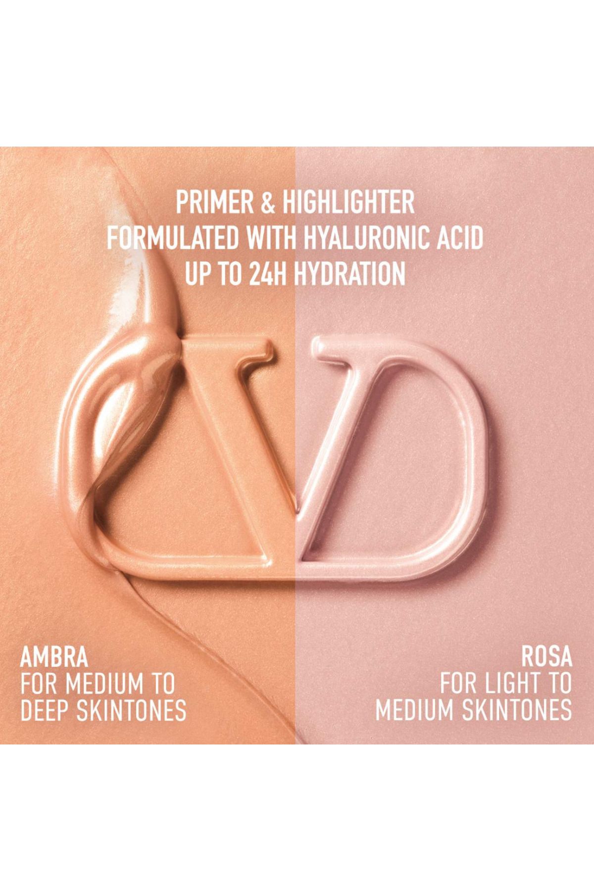 Valentino-V-Lighter 25 Ml - Illuminating Face Primer and Highlighter, Hyaluronic Acid 6