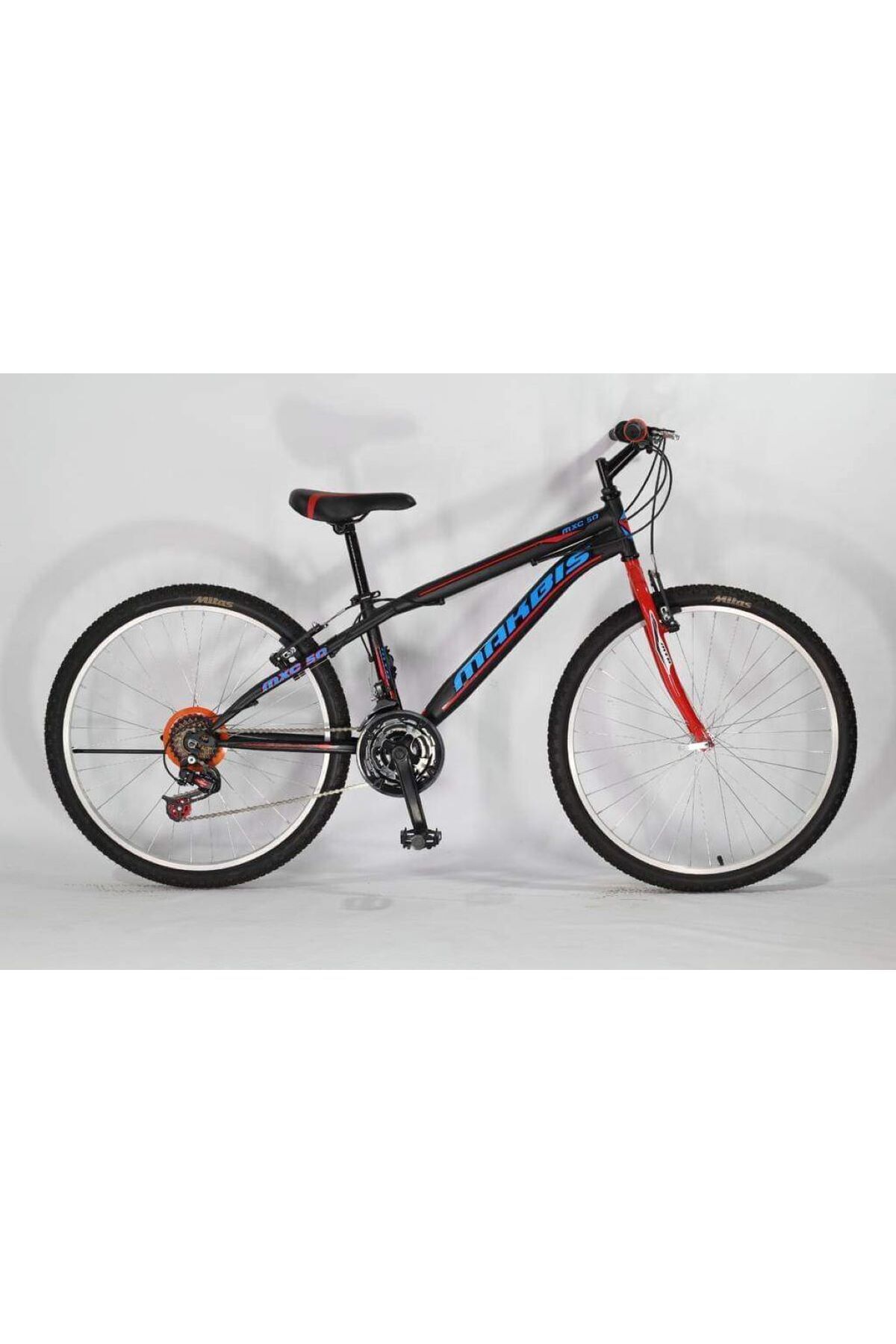 daafu Makbis Mxc50 26 Jant 21 Vites V-brake Fren Bisiklet Kırmızı