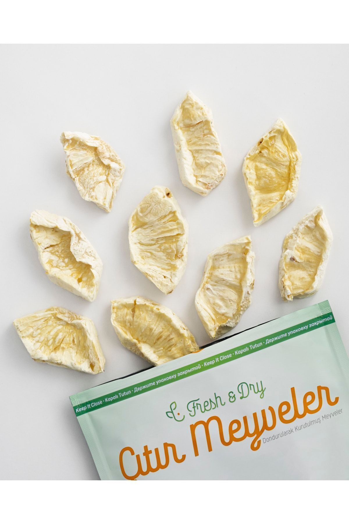 Fdteh Fresh Dry Ananas Kuru Doğal Çıtır Meyve Kurusu Freeze Photo Inspiration