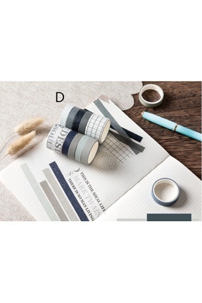 SF SCRAPBOOK KIRTASİYE Scrapnok Desenli Bant Washitape Scrapbook Soft Model 1...