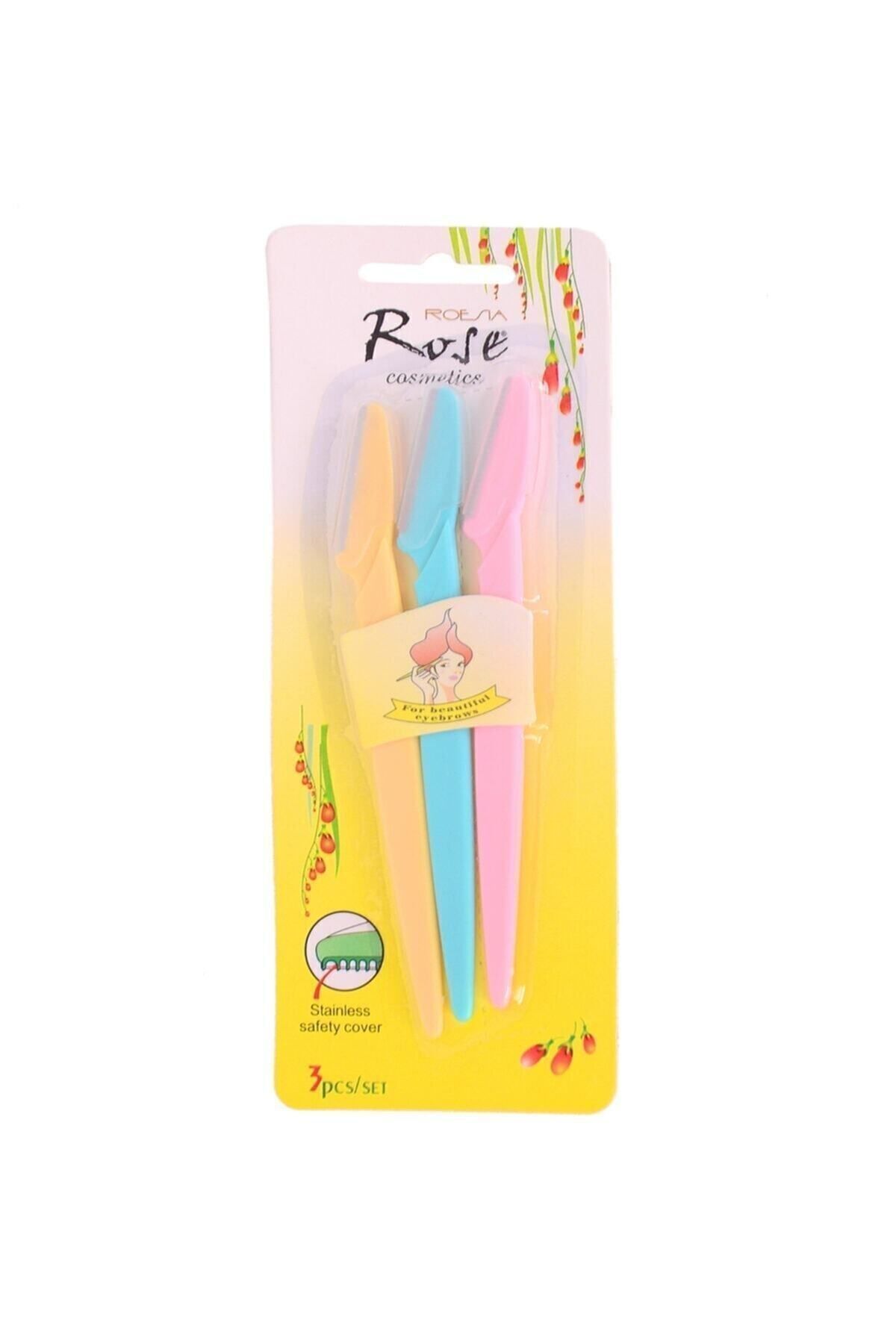 Roesıa Rose Cosmetics Rose Tint Model 3'lü Kaş Usturası