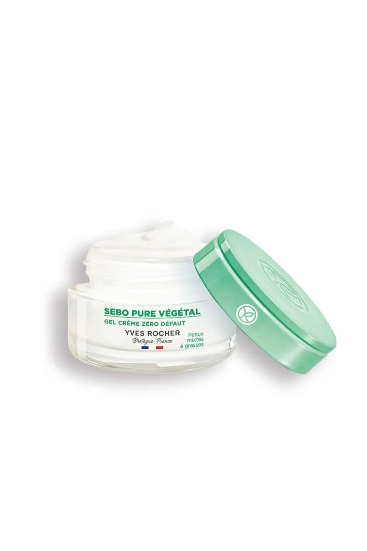 کرم صورت   ایوروشهYves Rocher | SEboPureVegetal50ml اورجینال - تصویر 4
