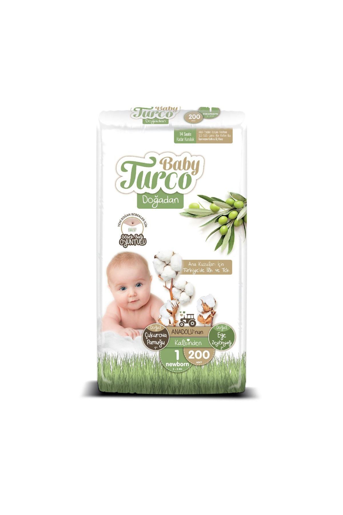 Baby Turco Doğadan 1 Numara Newborn 200 Adet fotoğrafı 2 (önizleme)