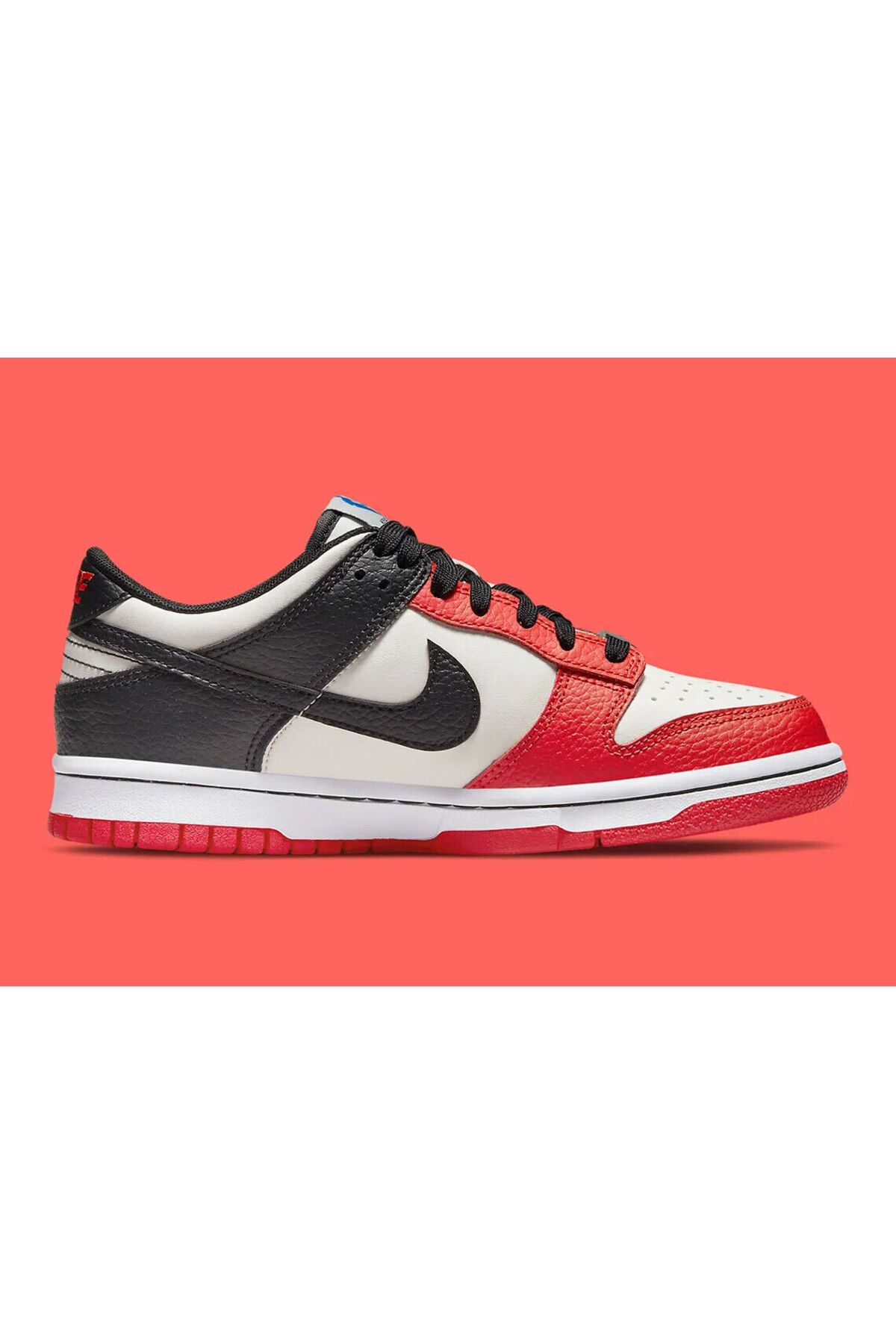 اسنیکر سفید مردانه و زنانه Dunk Low EMB NBA 75 سالگرد شیکاگو Nike