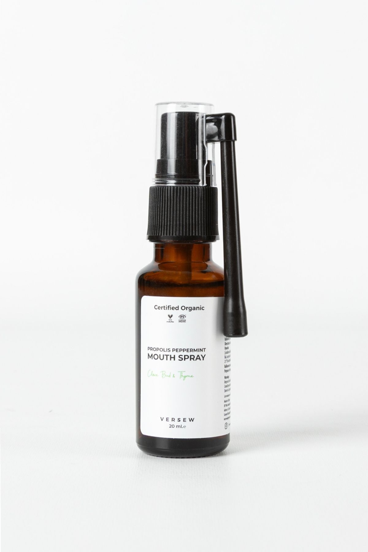 VERSEW Organik Propolis Flavonoid Nane Ağız Spreyi 20 ml