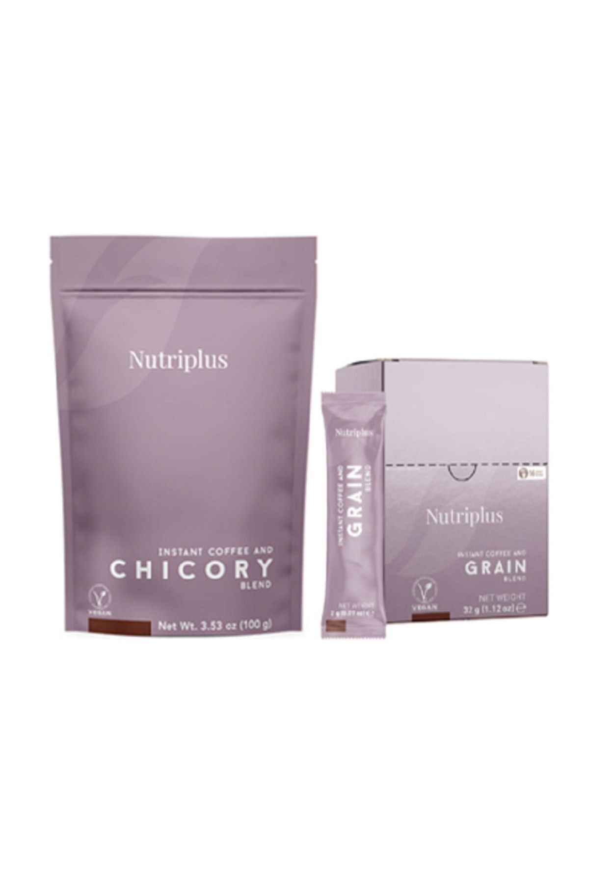 Farmasi-Nutriplus Nutricoffee Chicory - 100gr Grain Coffee, Size 16x2gr 1