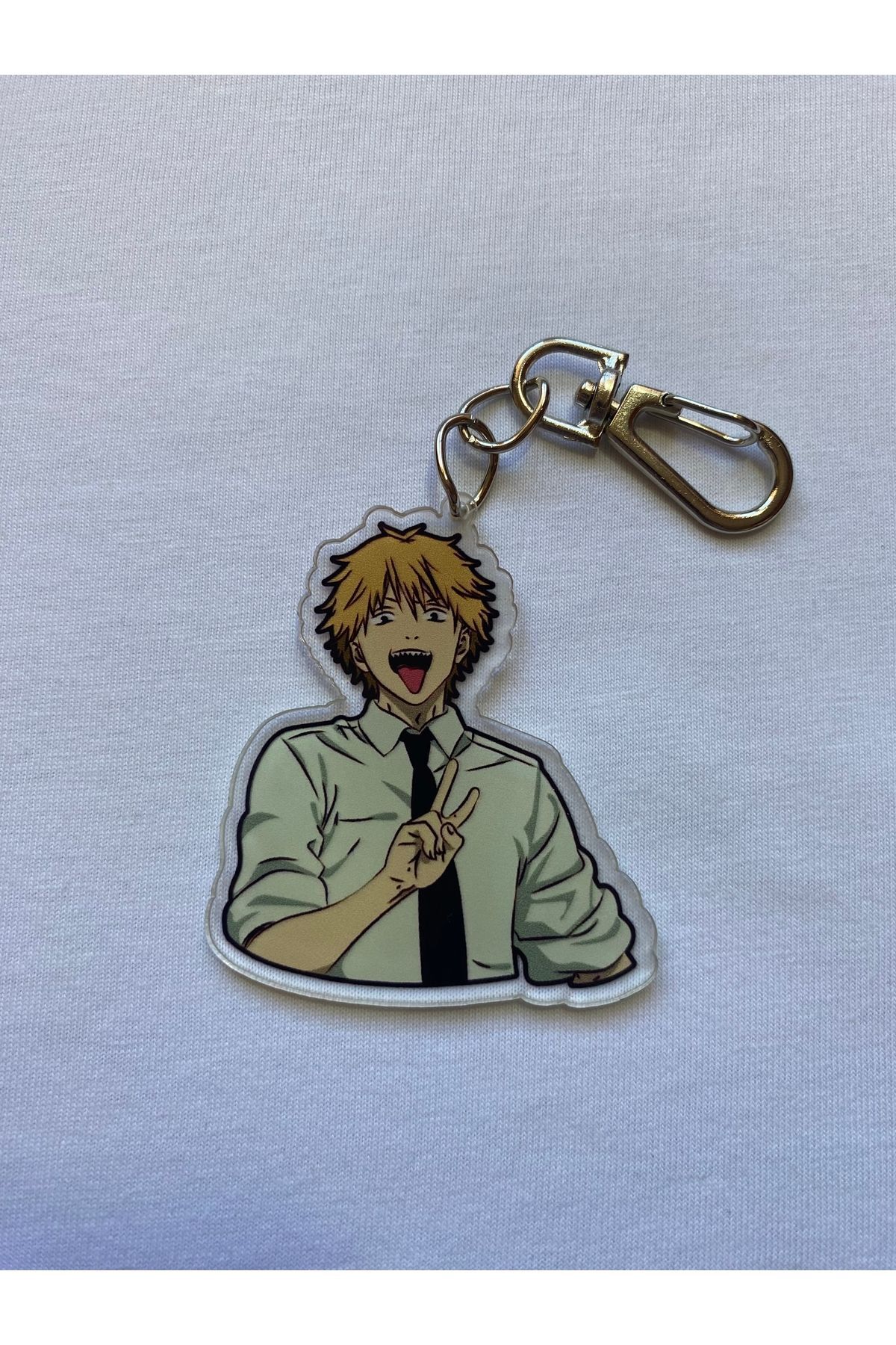 Hara Company Chainsaw Man Animesi Denji Anime Anahtarlık/çanta