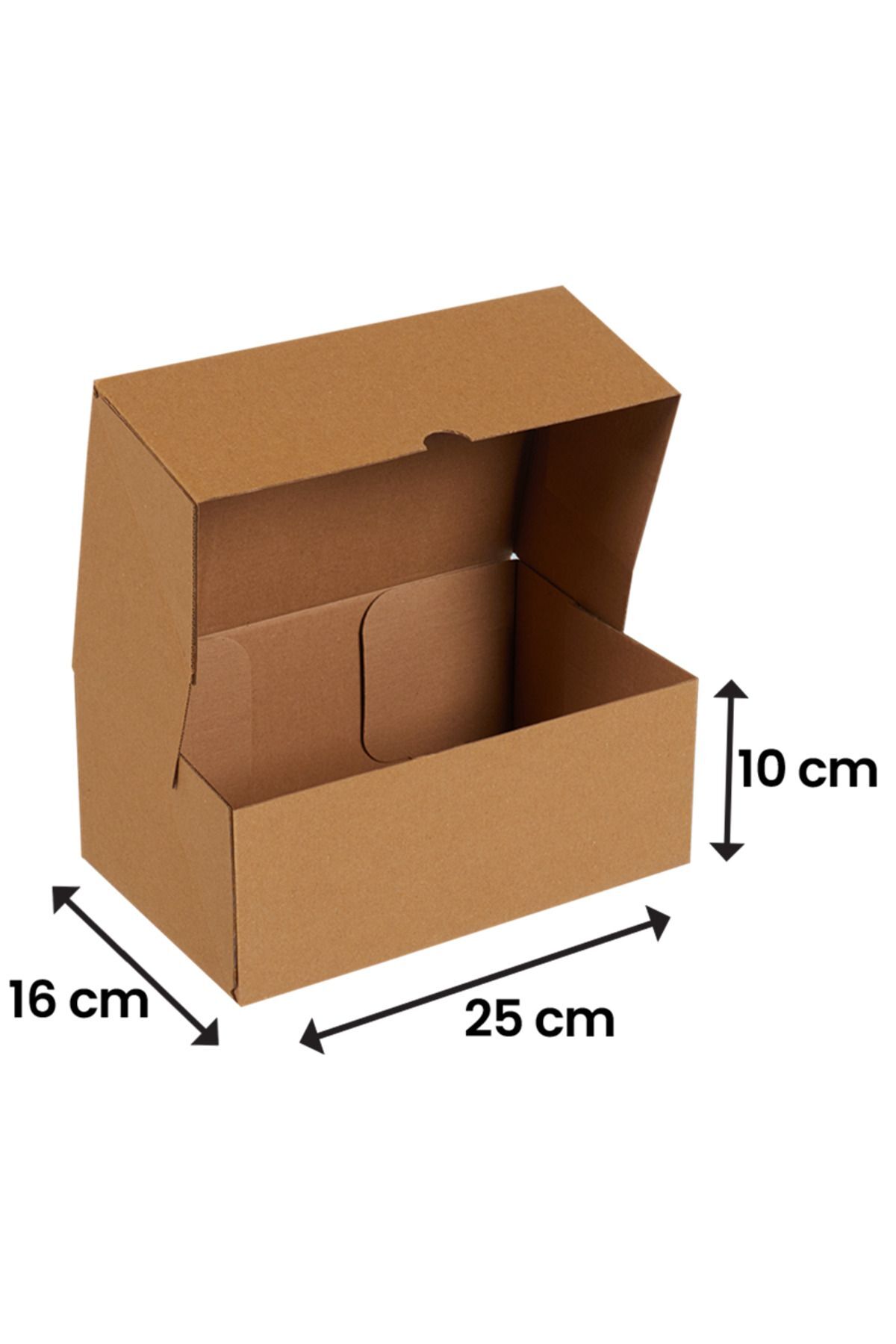25x16x10-200 Pieces Segmented Cardboard Box - Internet and Shipping Box