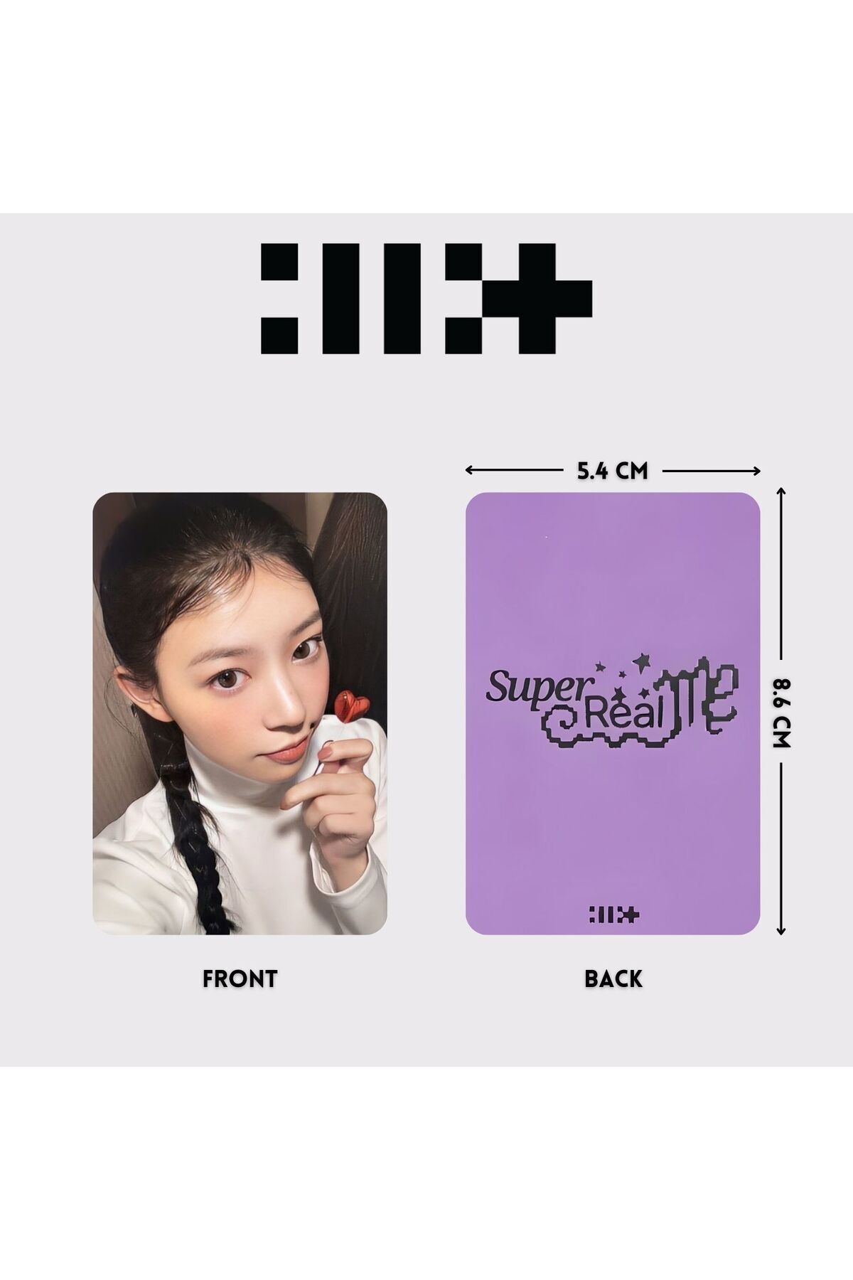 Kpop Dünyasi ILLIT '' Super Real Me '' Real me A Ver. PC Set