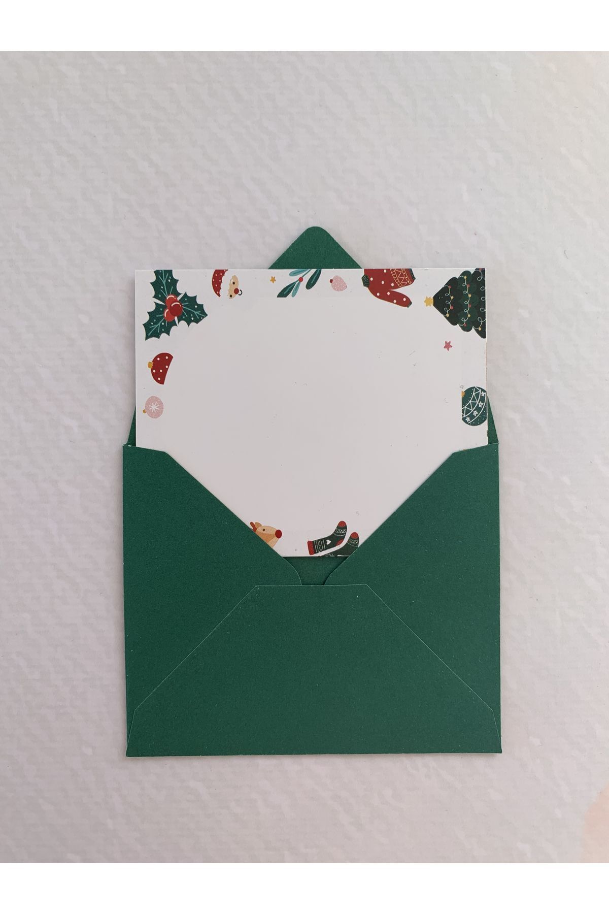 eylülün etiket fabrikası-New Year-New Year Themed Note - Thank You - Envelope Card and Colorful Envelope / 30 Envelopes and Cards Each 5