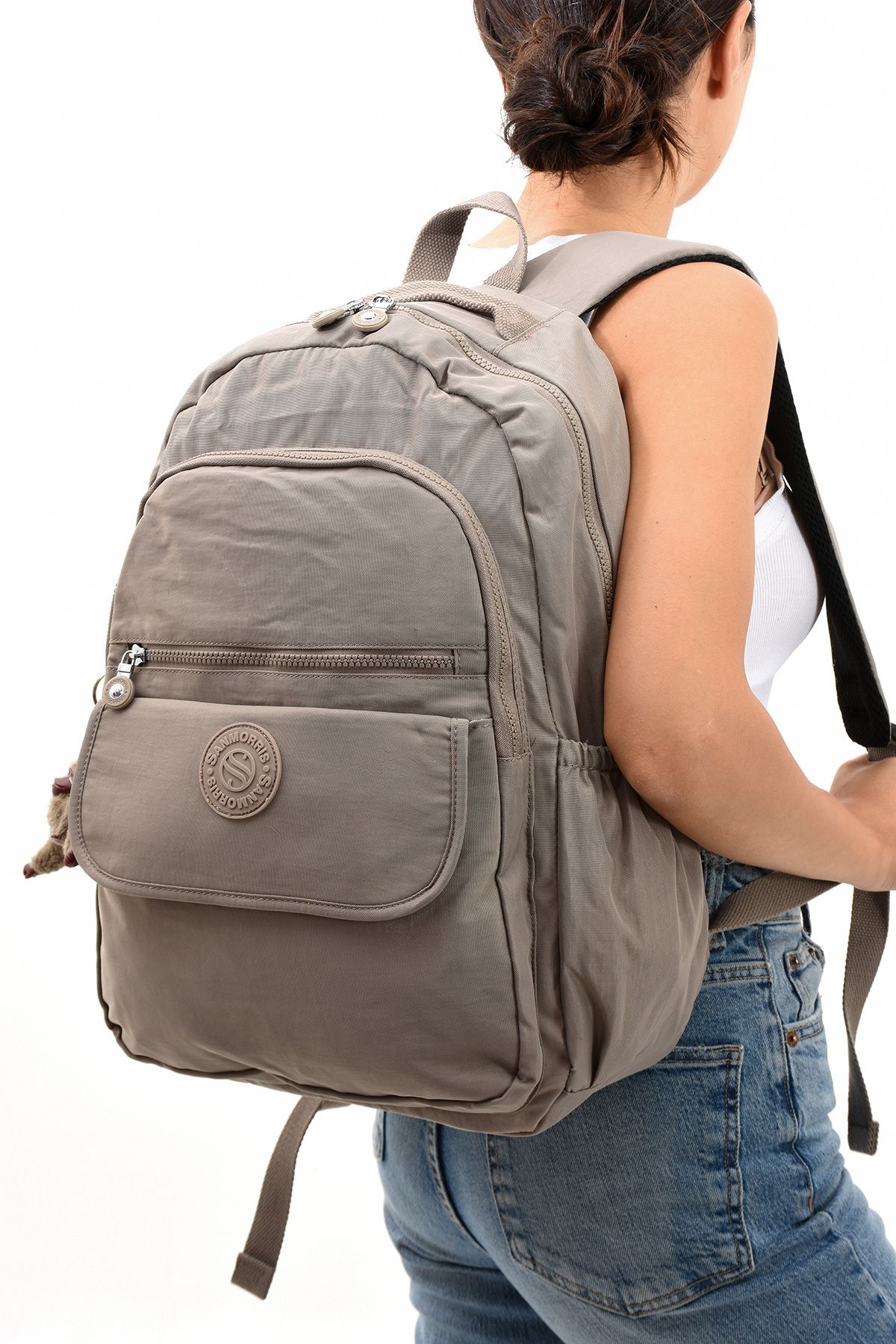 YOGII Alber Model Unisex - Țesătură Impermeabilă, Compartiment Pentru Laptop, Rucsac De Școală Și Călătorie De Dimensiuni Mari Unisex - One Size