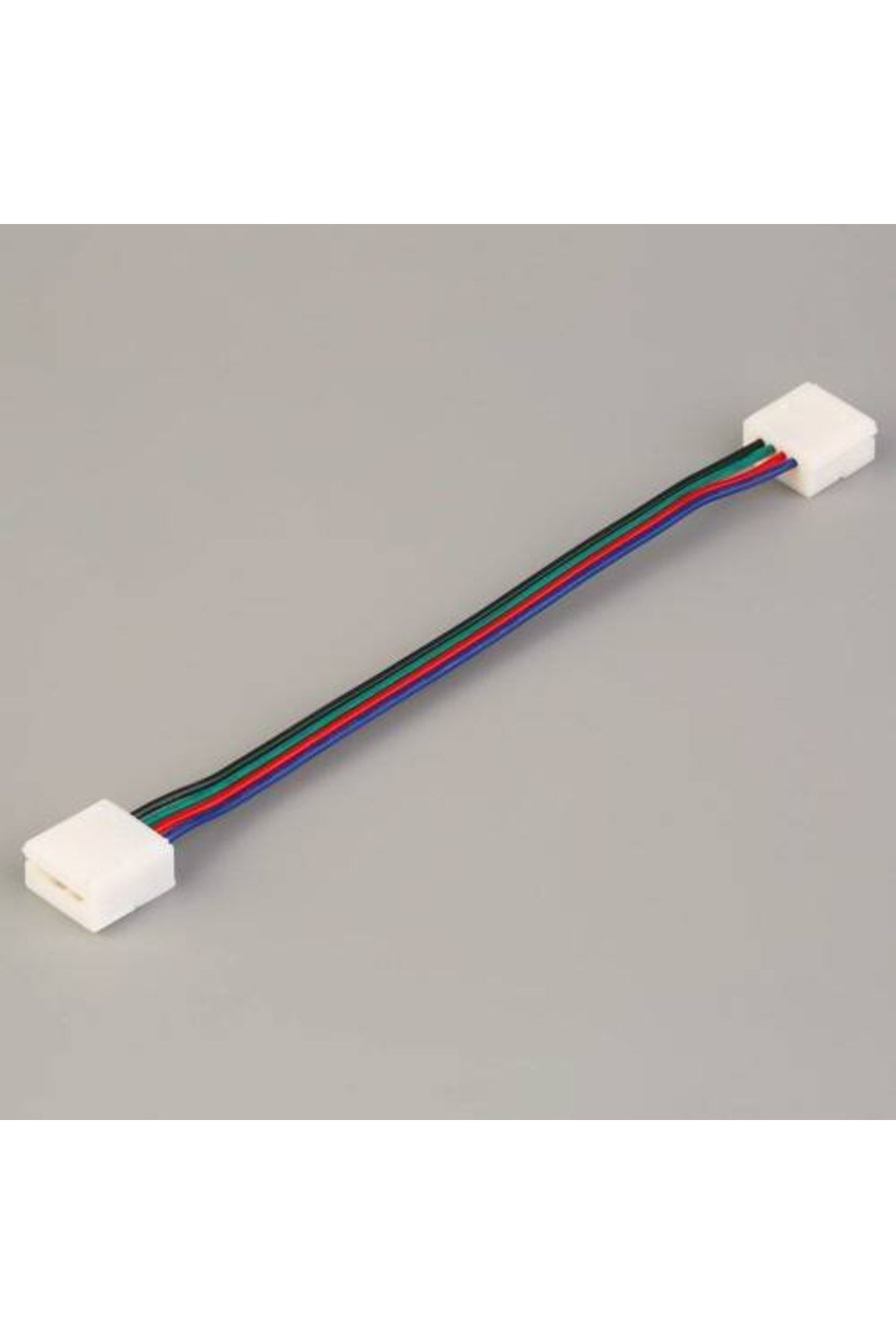 10cm 3çip Rgb Şerit Led Ekleme Aparatı Kablolu 4 Pin Birleştirici 2