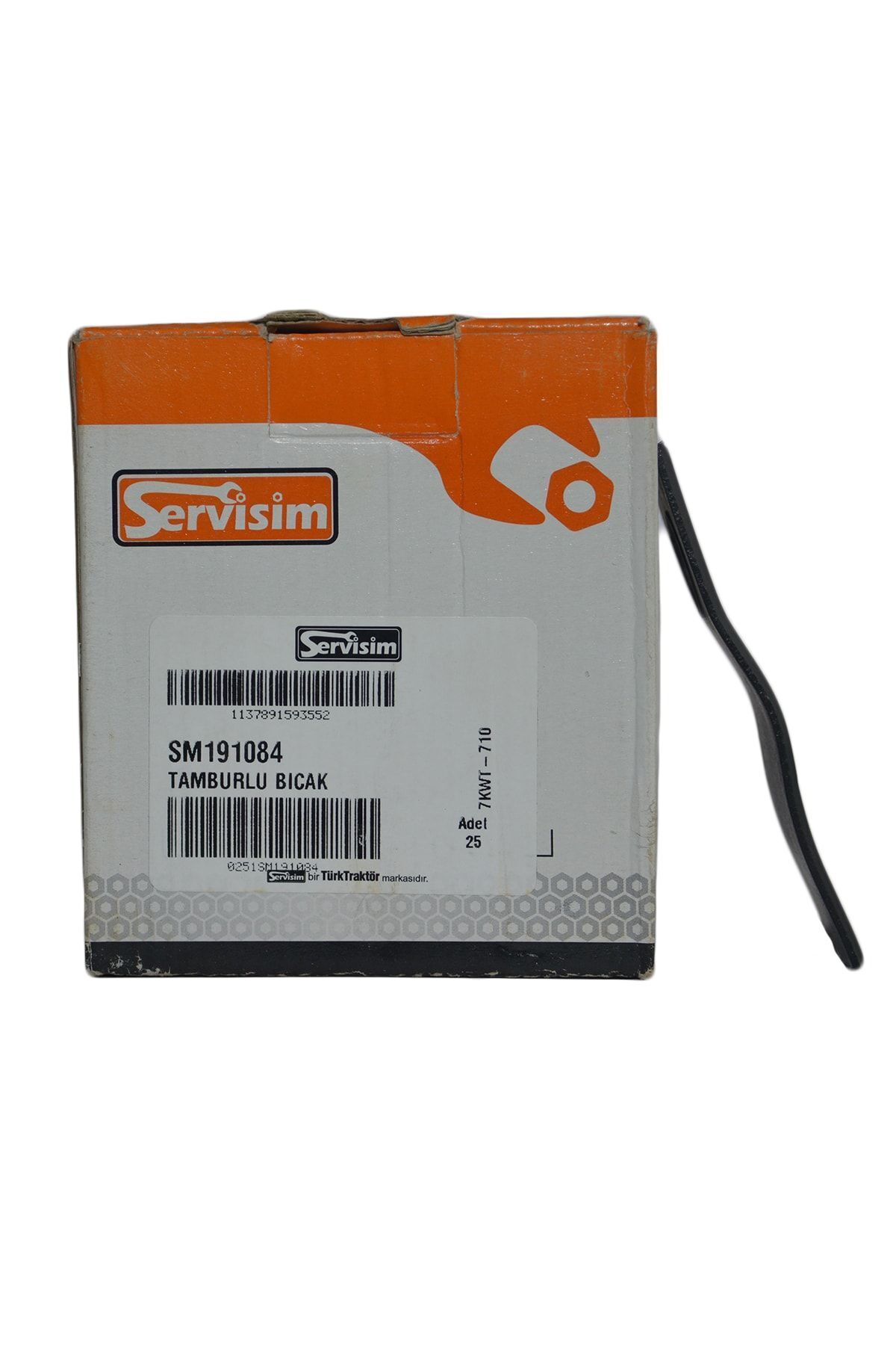 Tamburlu Çayır Biçme Bıçağı Eğri 25 Adet Sm191084 7