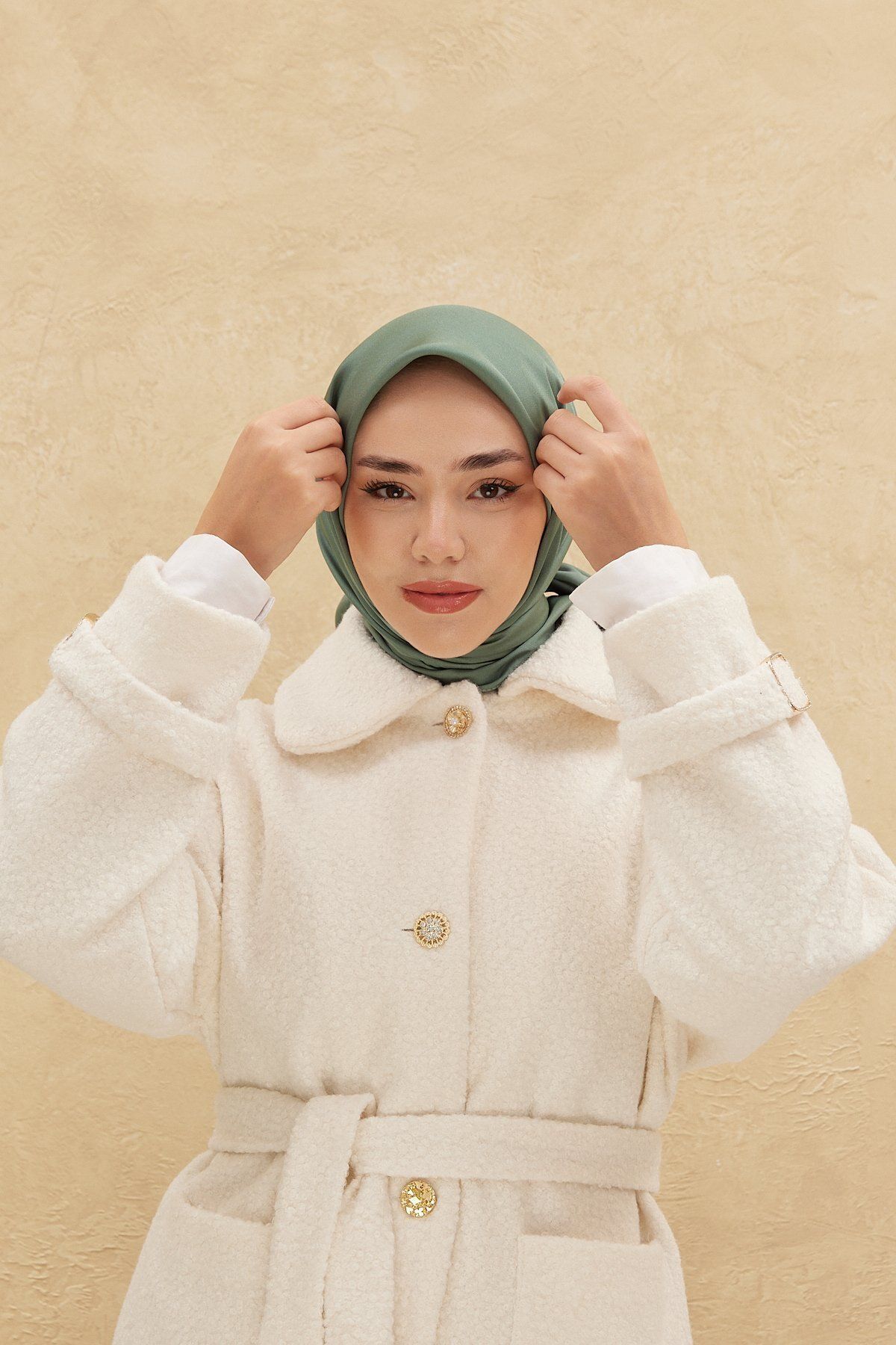 Silk Home-SILK HOME SHİNY SCARF PLAIN 75006-29 4