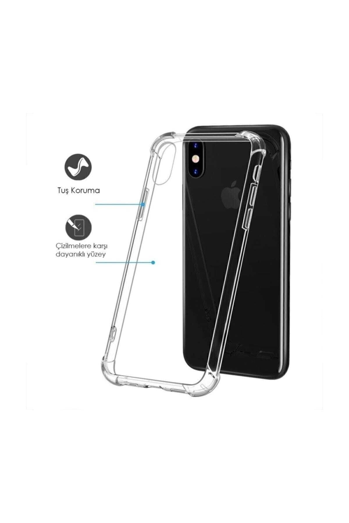 Telefon Aksesuarları-X - XS حافظة سيليكون شفافة رفيعة للغاية مضادة للصدمات 5