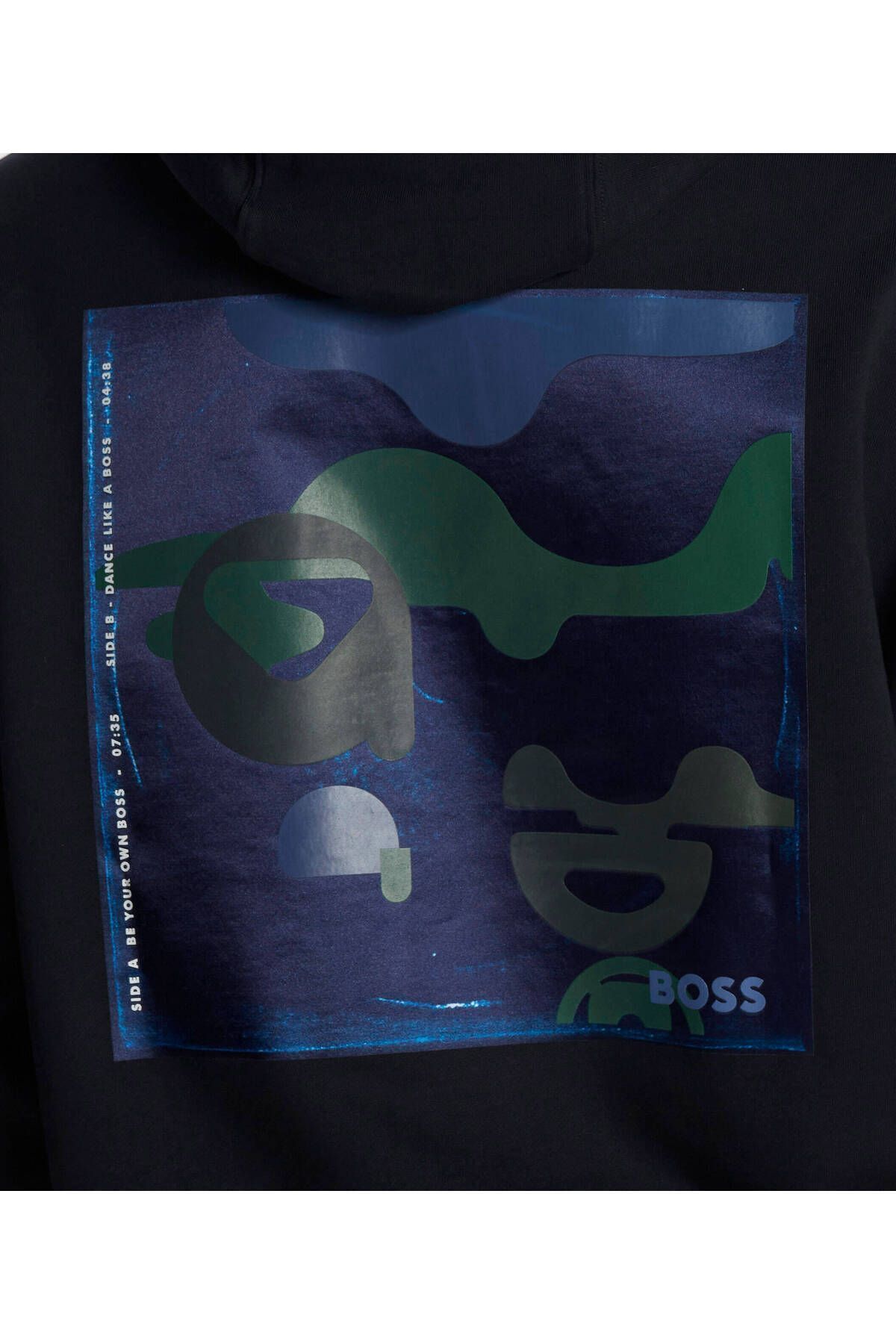 سویشرت مردانه آبی سرمه ای باس | 50505775 اورجینال - تصویر 6