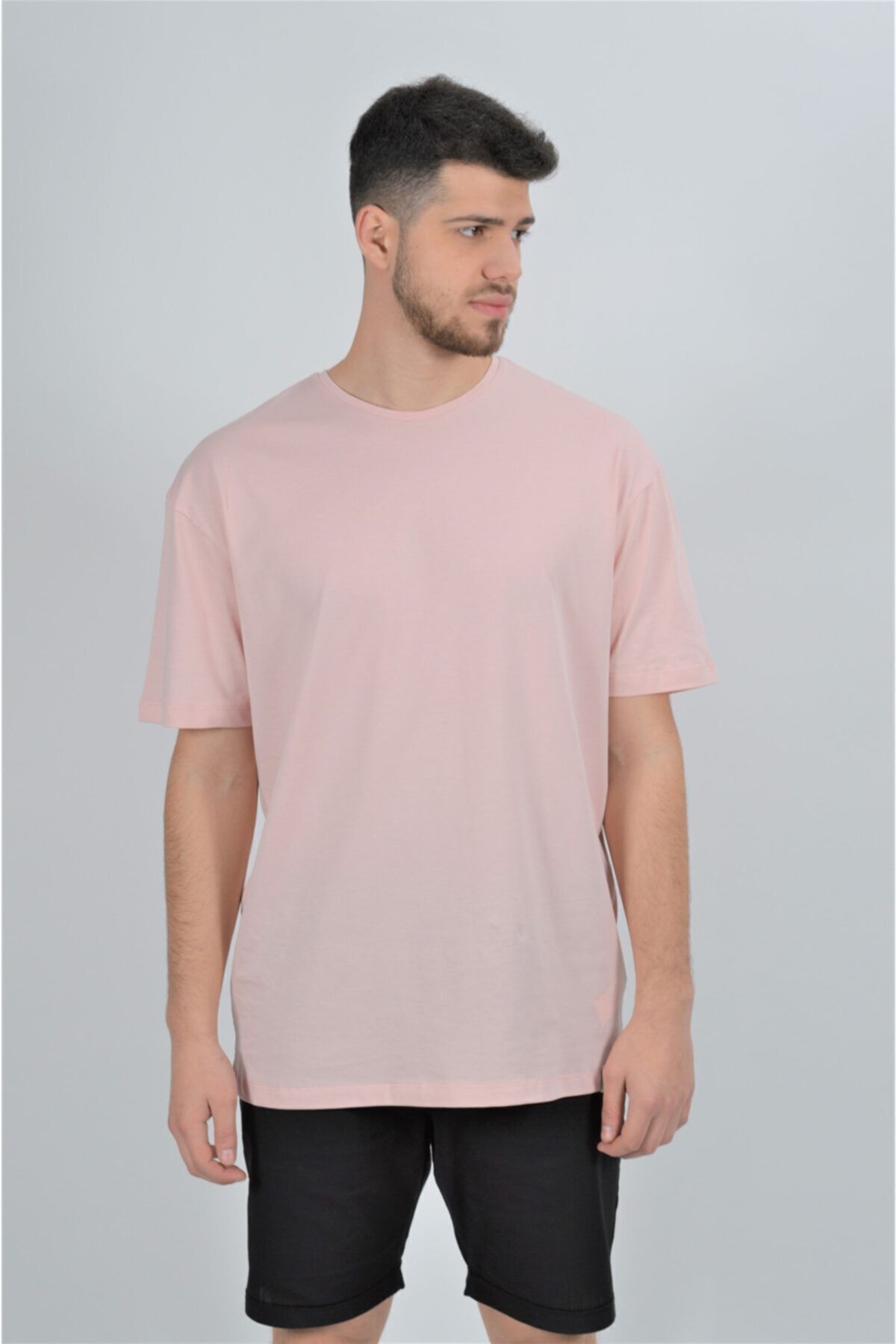 Pembe ERKEK T-SHİRT