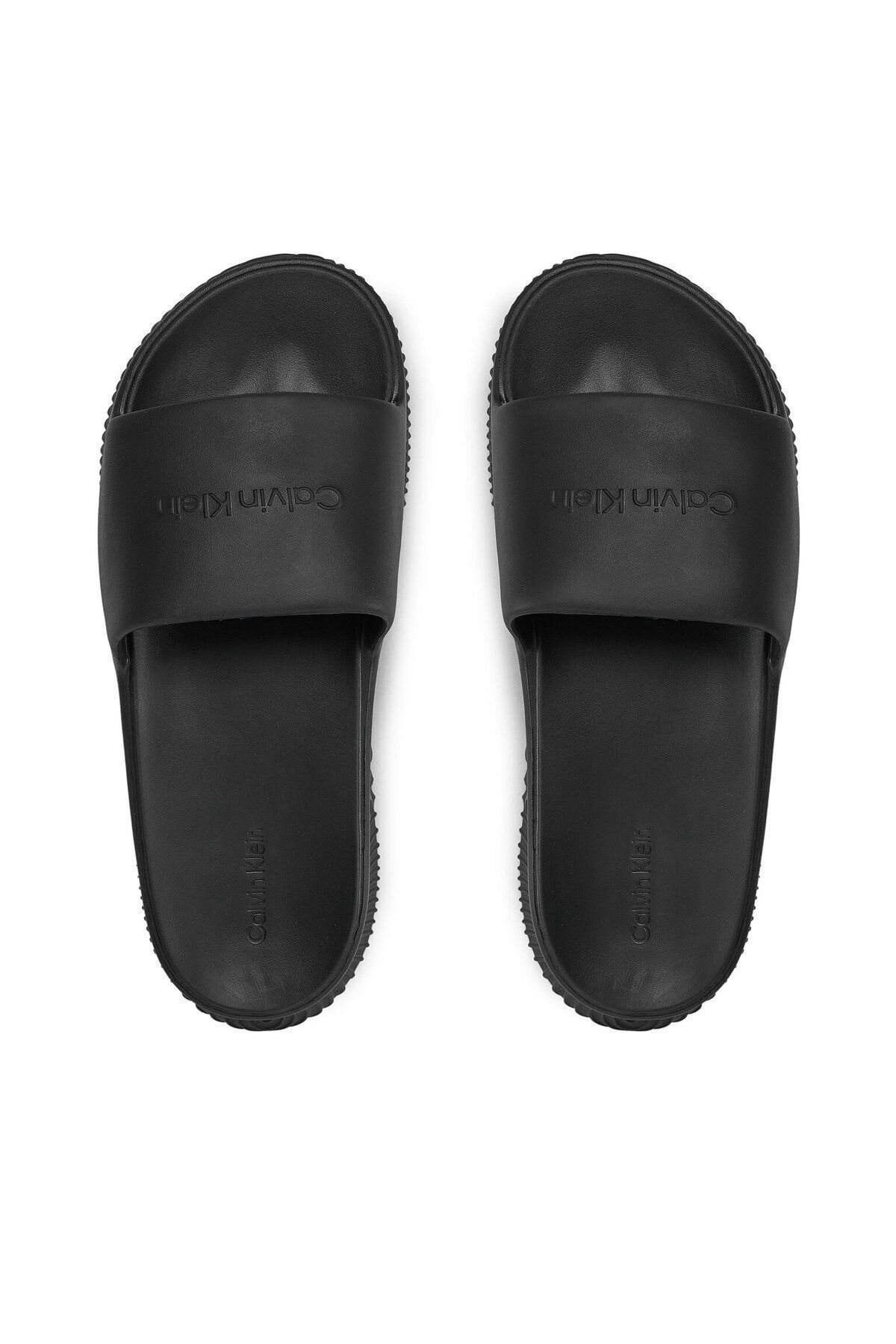 دمپایی سیاه زنانه استفاده روزانه از HW0HW01850 BEH می کند Calvin Klein