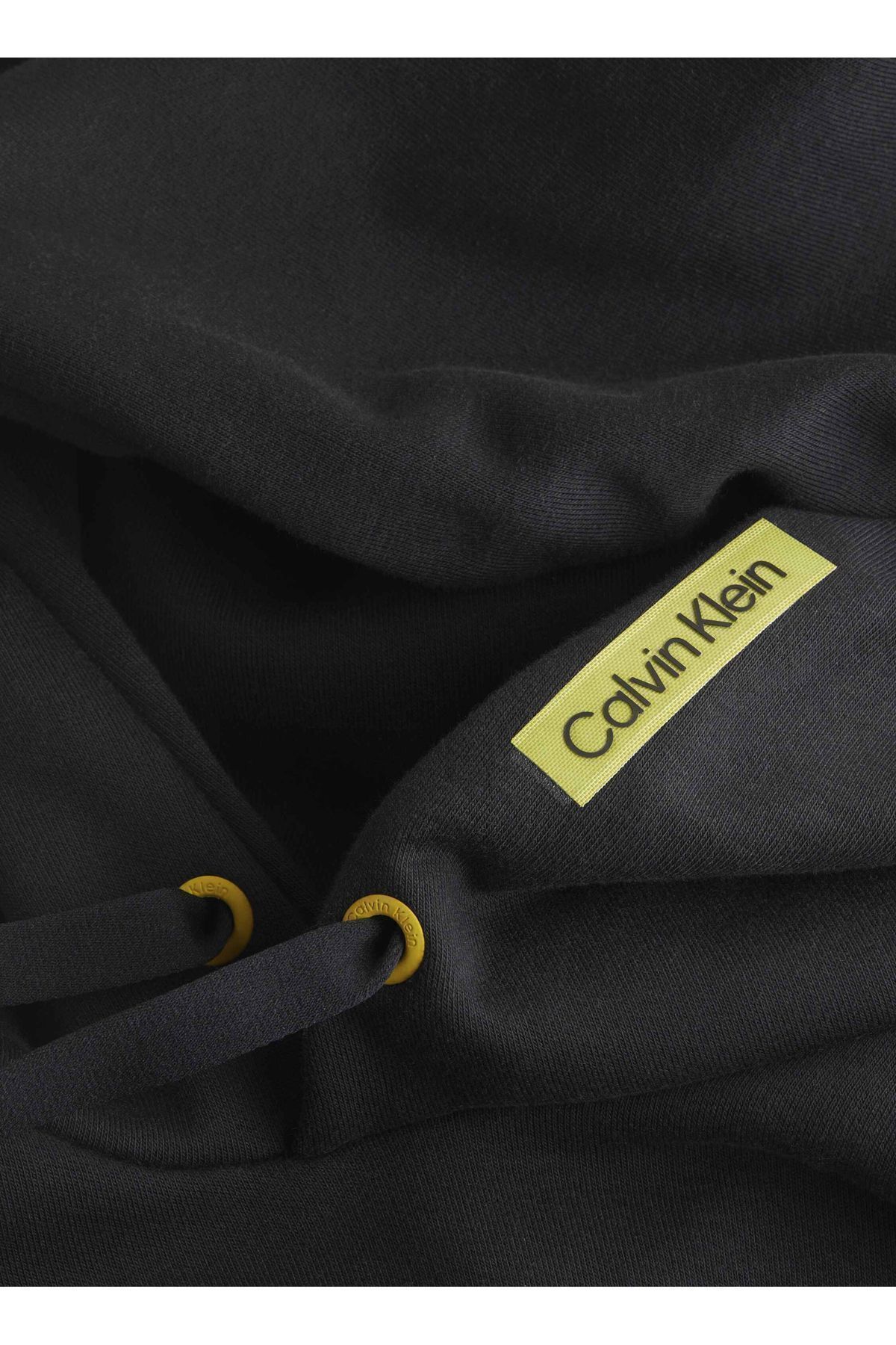 سویشرت مشکی مردانه یقه سیاه پوست k10k112255beh Calvin Klein