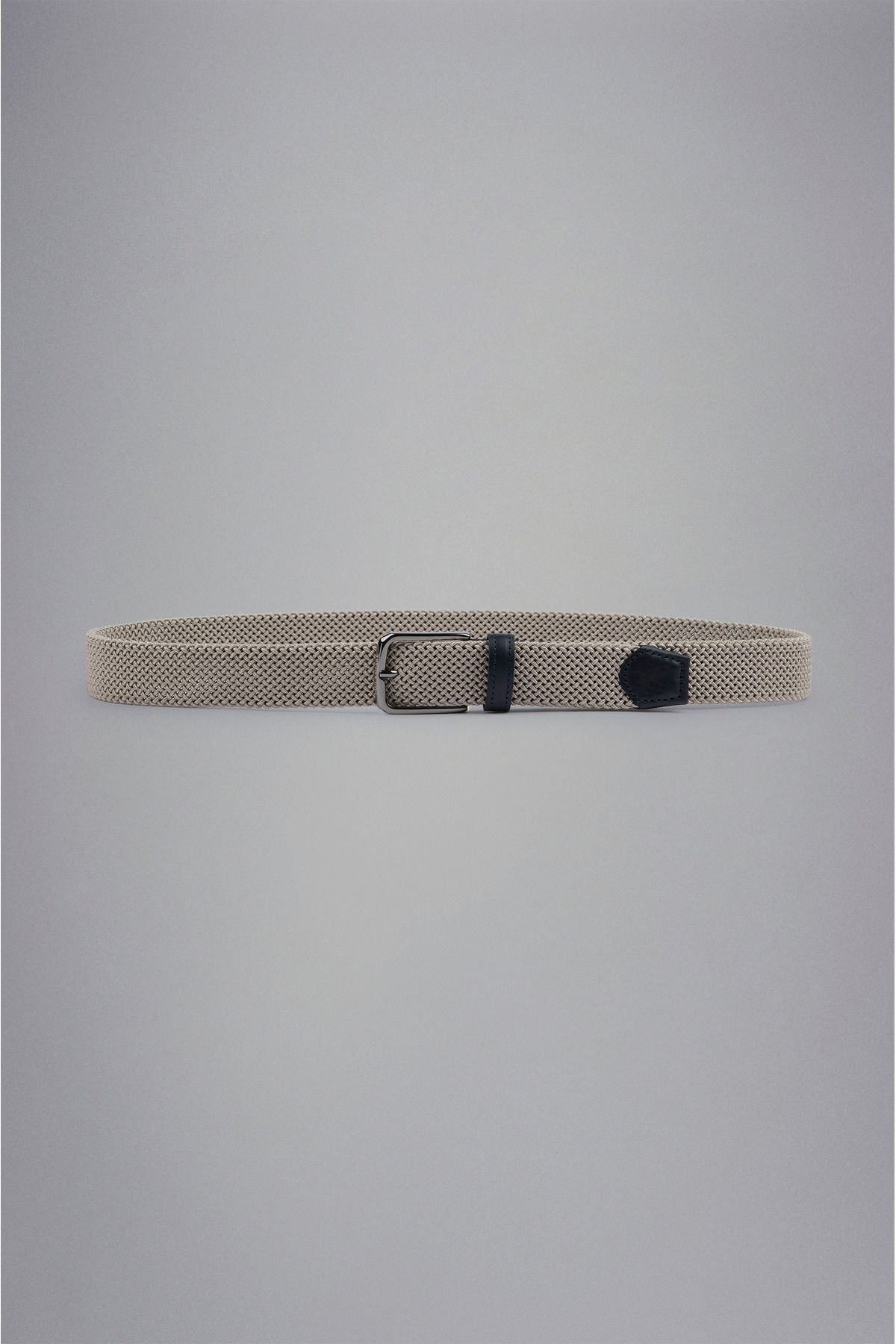 پال اند شارک کمربند قهوه‌ای قابل تنظیم مردانه با جزئیات لوگو و سگک فلزی ‎24416004-348‎