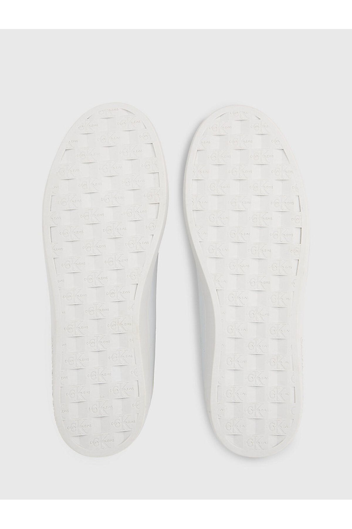 اسنیکر خاکستری مردانه کلاسیک Cupsole Laceup LTH اورجینال Calvin Klein