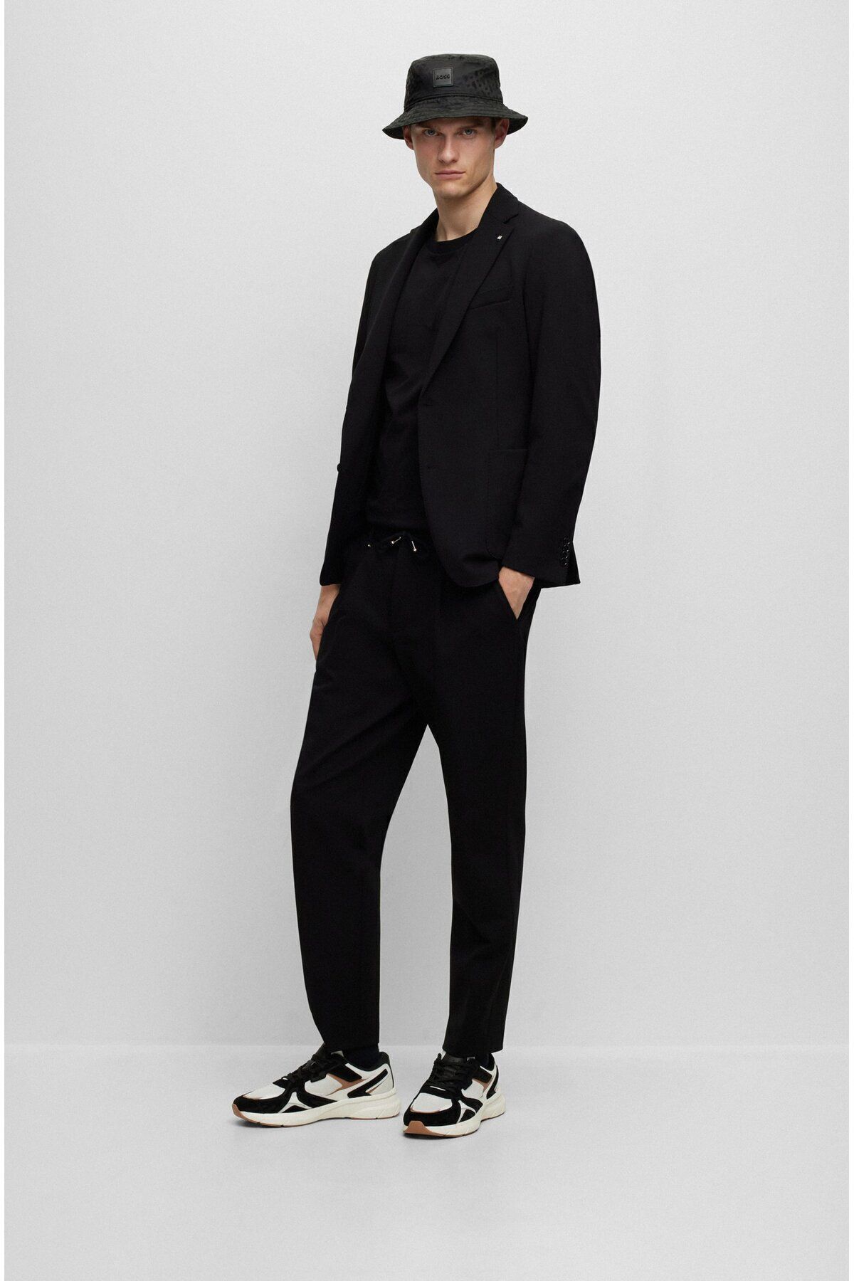 تیشرت مردانه مشکی باس | 50495728 اورجینال - تصویر 2