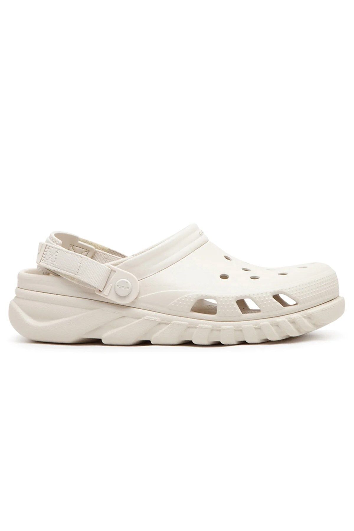 دمپایی یونیسکس Duet Max II Clog رنگ سفید با طراحی رنگی برای ورزش و استفاده روزمره Crocs