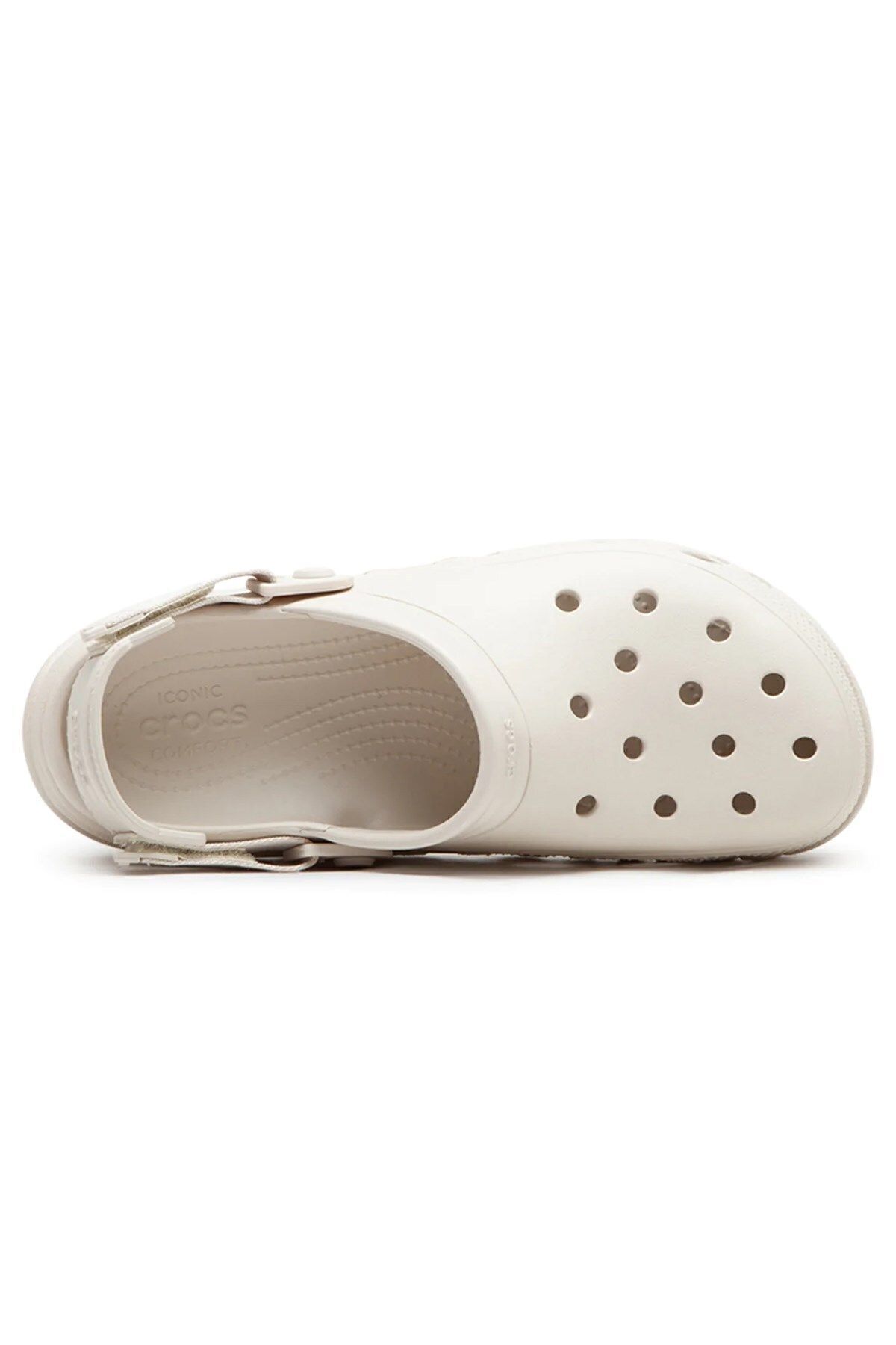 دمپایی یونیسکس Duet Max II Clog رنگ سفید با طراحی رنگی برای ورزش و استفاده روزمره Crocs