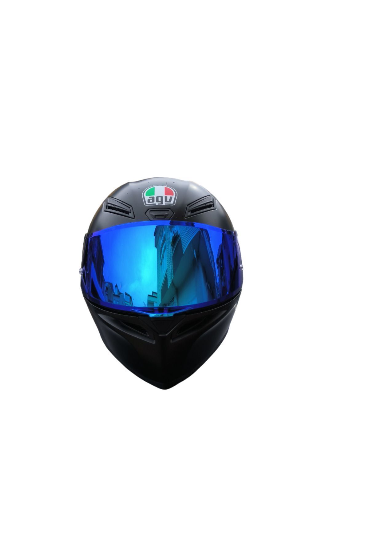 Tinted Visor Lens For AGV K5, K5S, K3SV, K1 Motorcycle Helmets - Dark Smoke, Full Face 8 thumbnail image