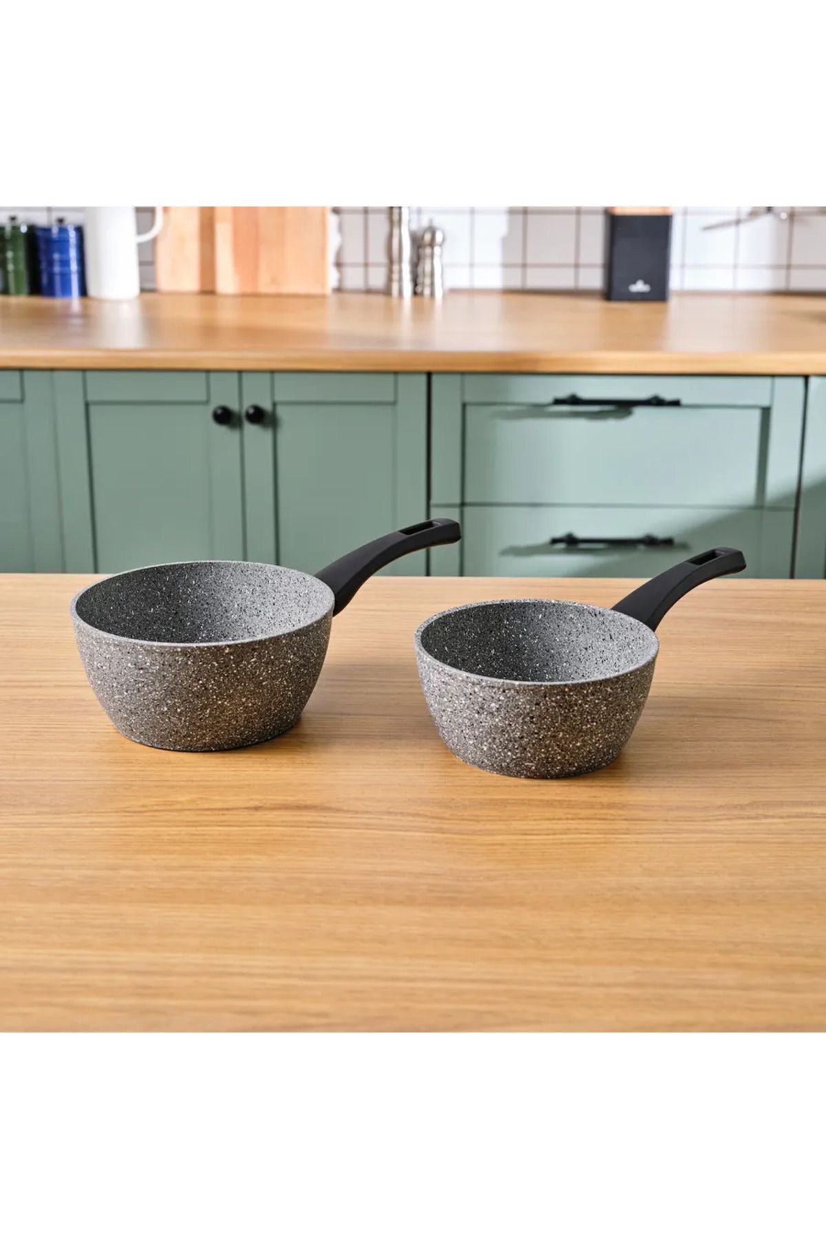 Karaca-Gris Biogranit Induktions Milchtopf-Set, 2-teilig 6