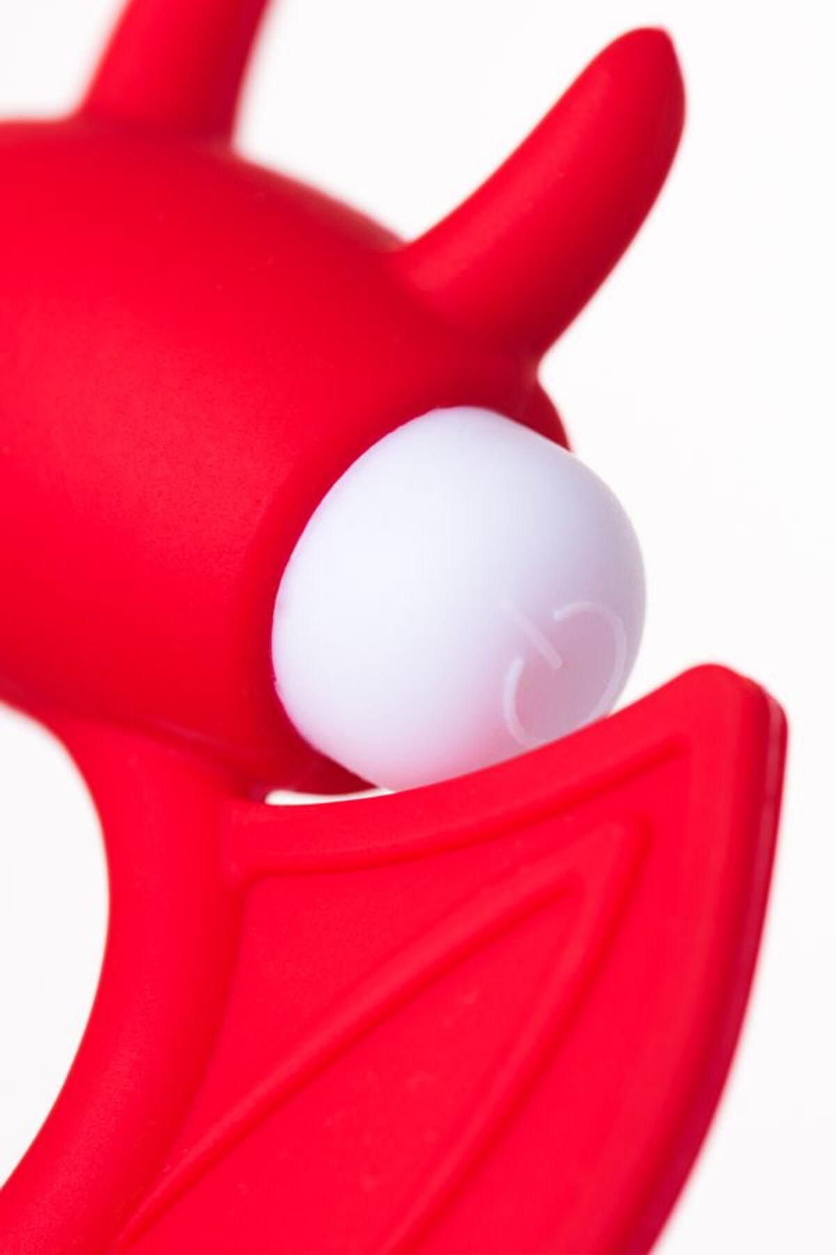 Fantazi tatlı Şeytan Silikon Uyarıcı Penis Halkası Kırmızı 4