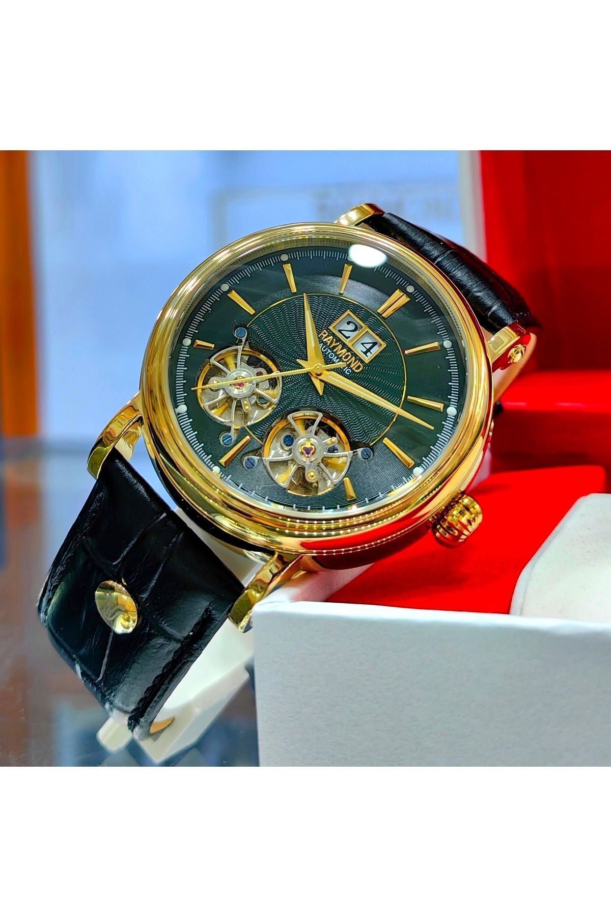 Raymond Dual Tourbillon Otomatik Erkek Kol Saat
