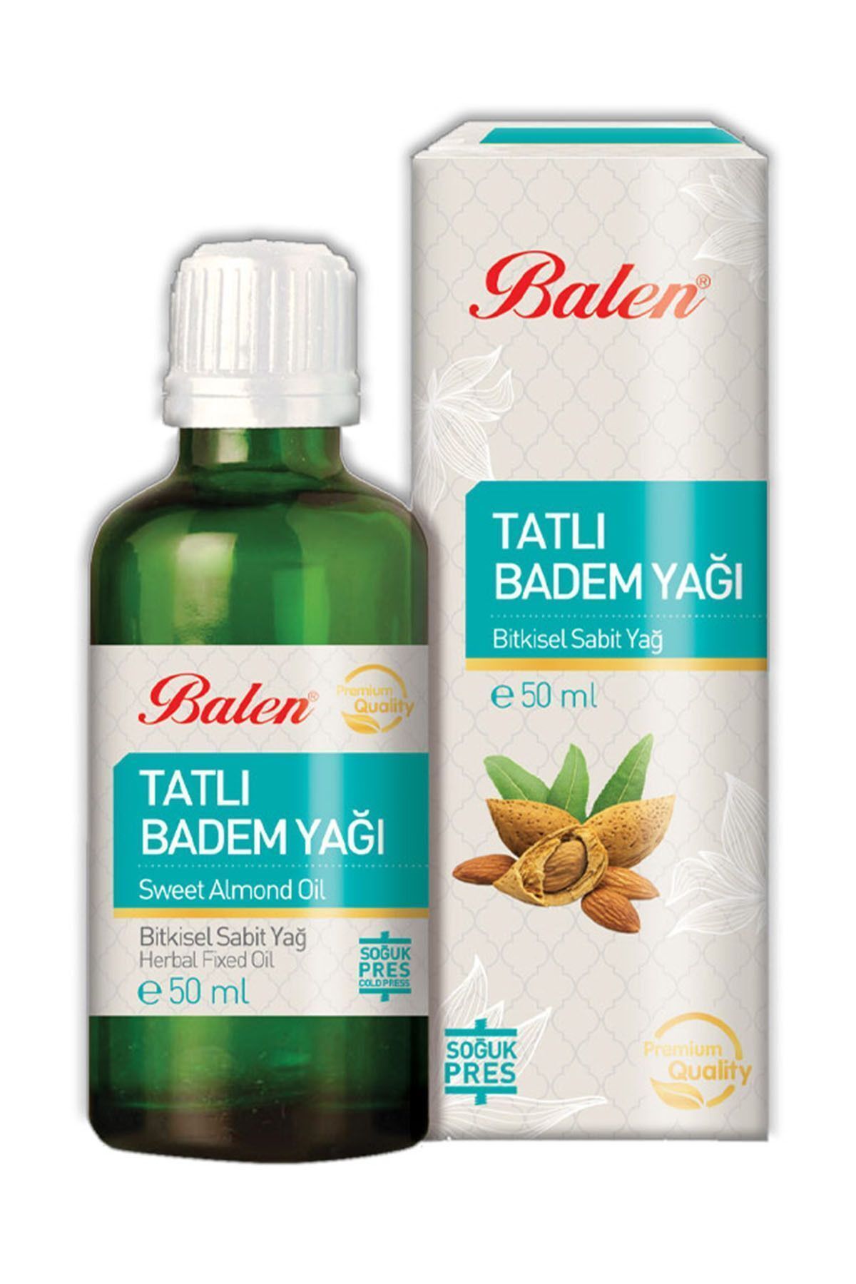 روغن بادام شیرین پرس سرد 50 میلی لیتر 4 عدد Balen