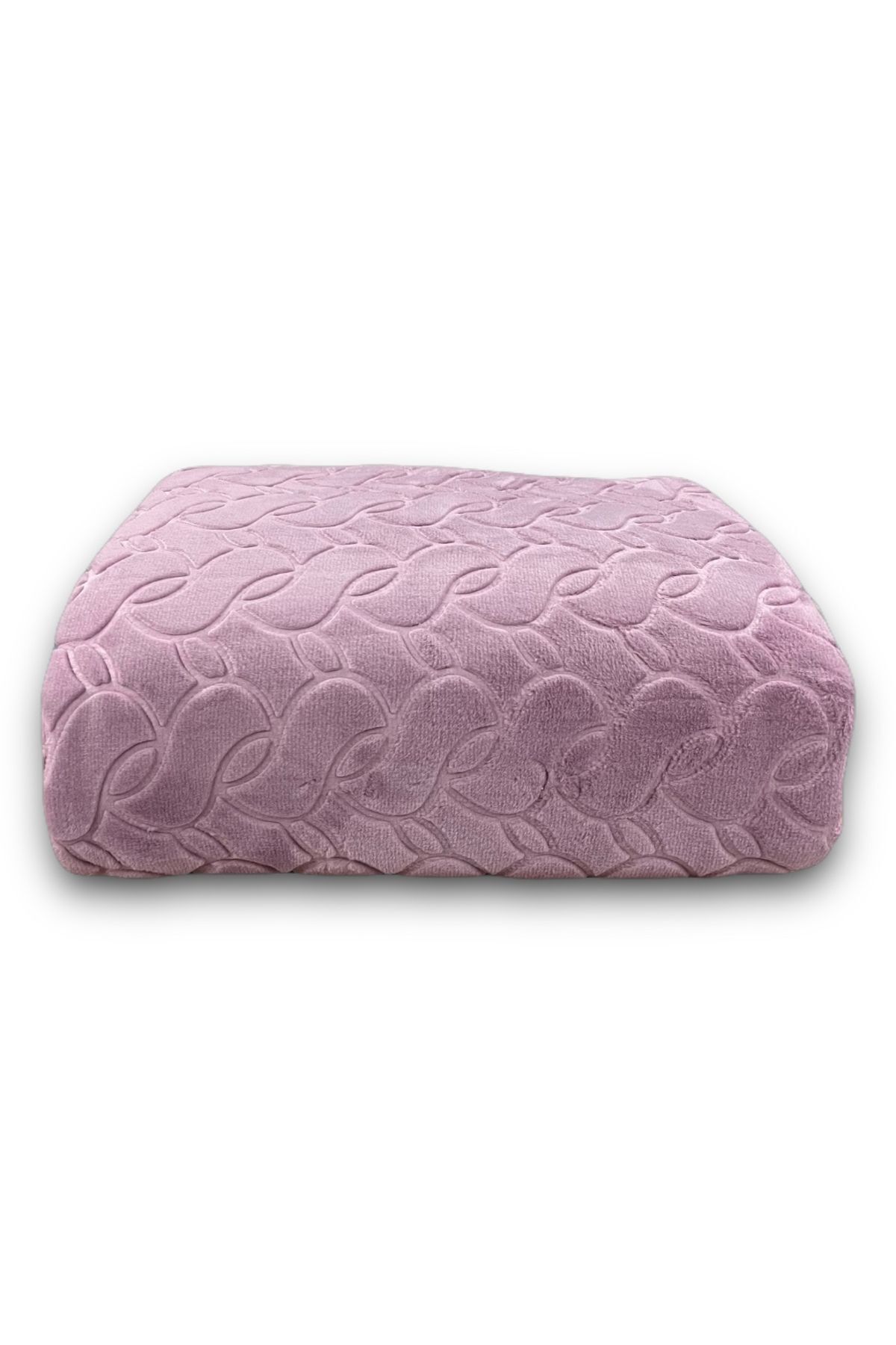 Merinos-Double Elegans Embos Blanket - Solid Color 2