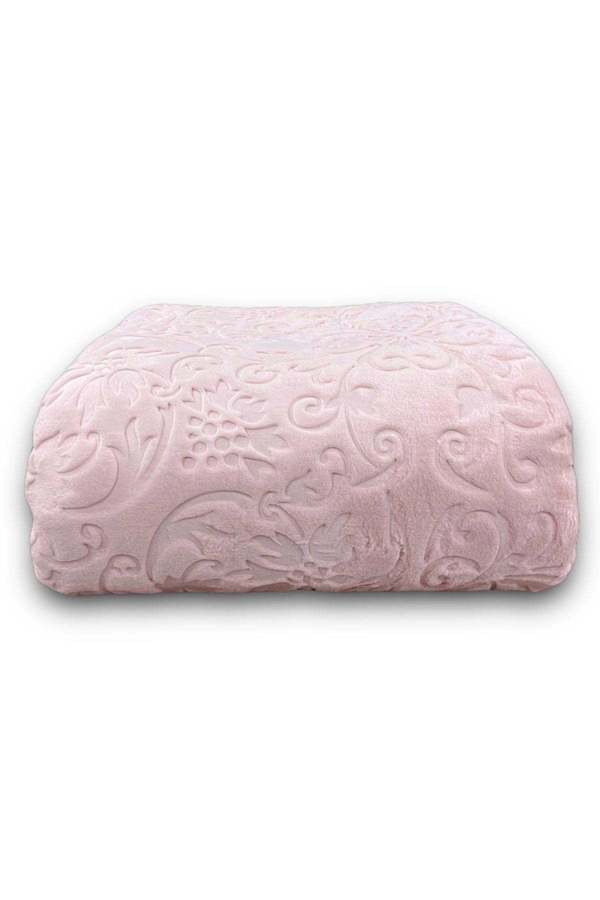 Merinos-Double Elegans Embos Blanket - Solid Color 2