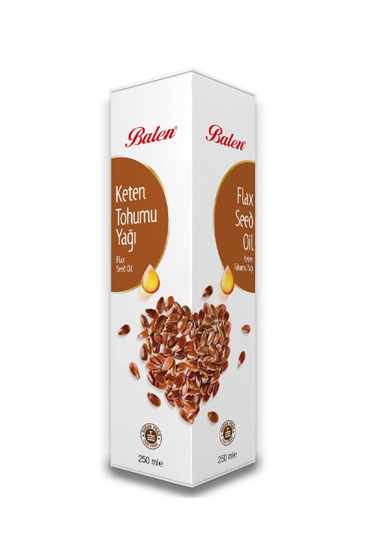 250 میلی لیتر زیره سیاه، دانه کتان، بادام شیرین، روغن کنجد Balen