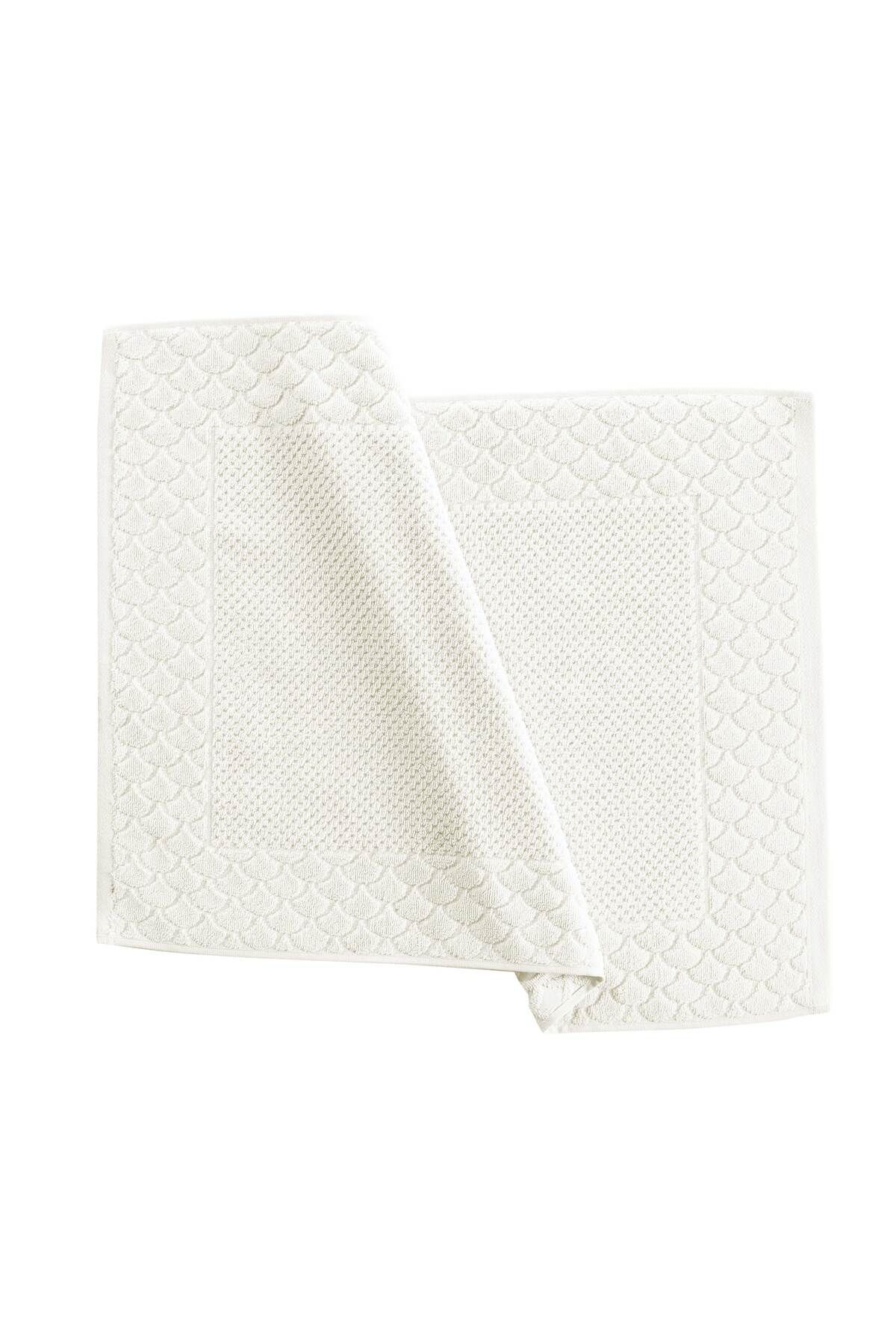 Soley-Πλεκτή πετσέτα ποδιών Alana Extra Soft Cotton Rice 3