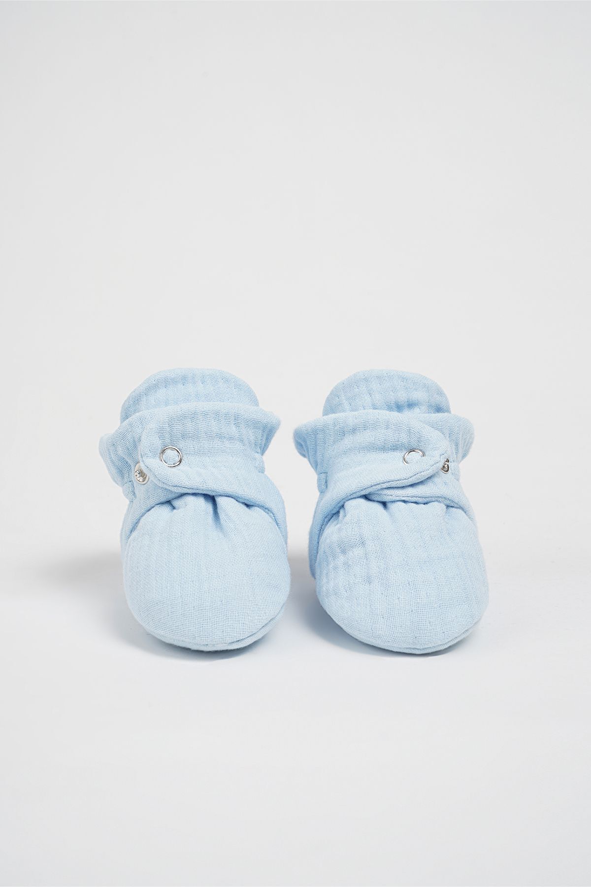 Organic Cotton Muslin Baby Shoes, Newborn Summer Snoozies