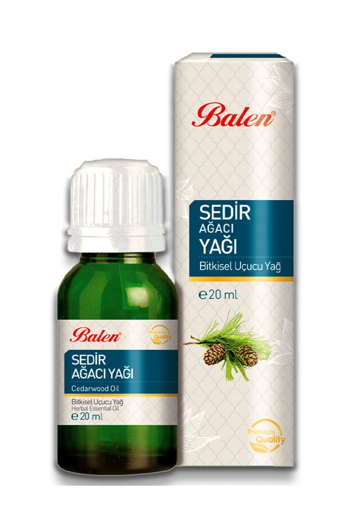 تقطیر روغن درخت سدر 20 میلی لیتر 4 عدد Balen