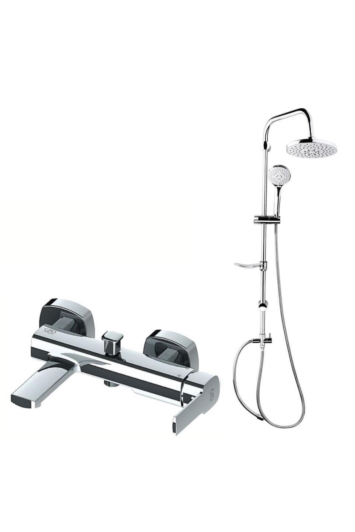 Pedra Bath Mixer And Overhead Shower System Sprinkler Mbb160-Dst19-2