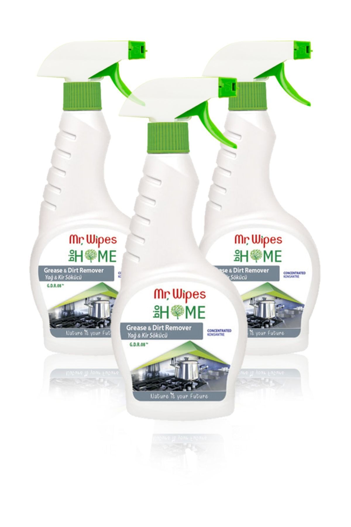 Farmasi Mr. Wipes Yağ & Kir Sökücü 500 ml - 3'lü Set