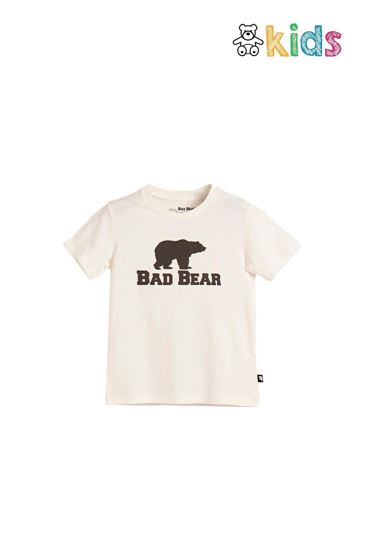تی شرت بچه گانه سفید مایل به سفید بیر تی شرت بچه گانه Bad Bear